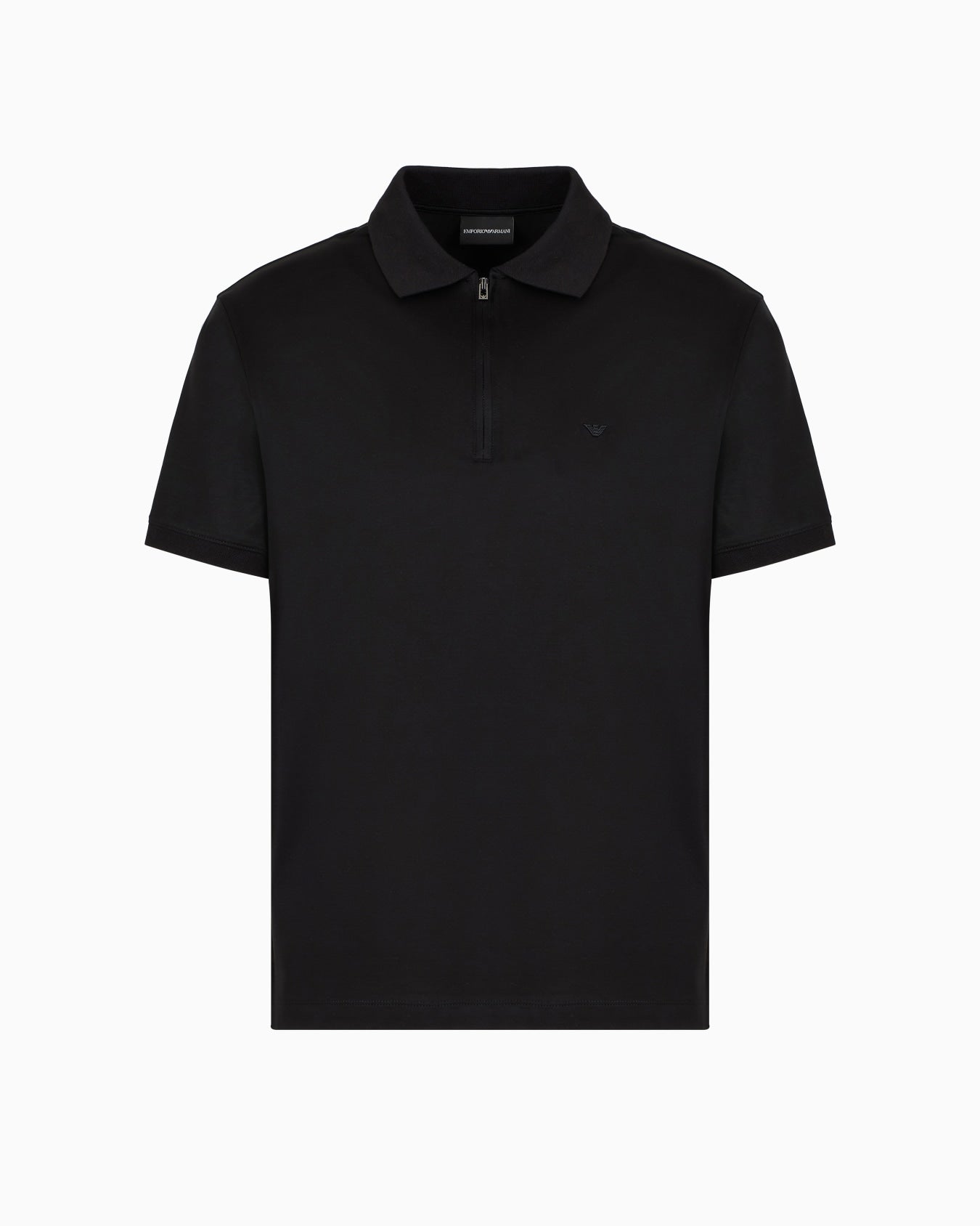 EMPORIO ARMANI POLO SHIRT WITH ZIP - BEYMEN