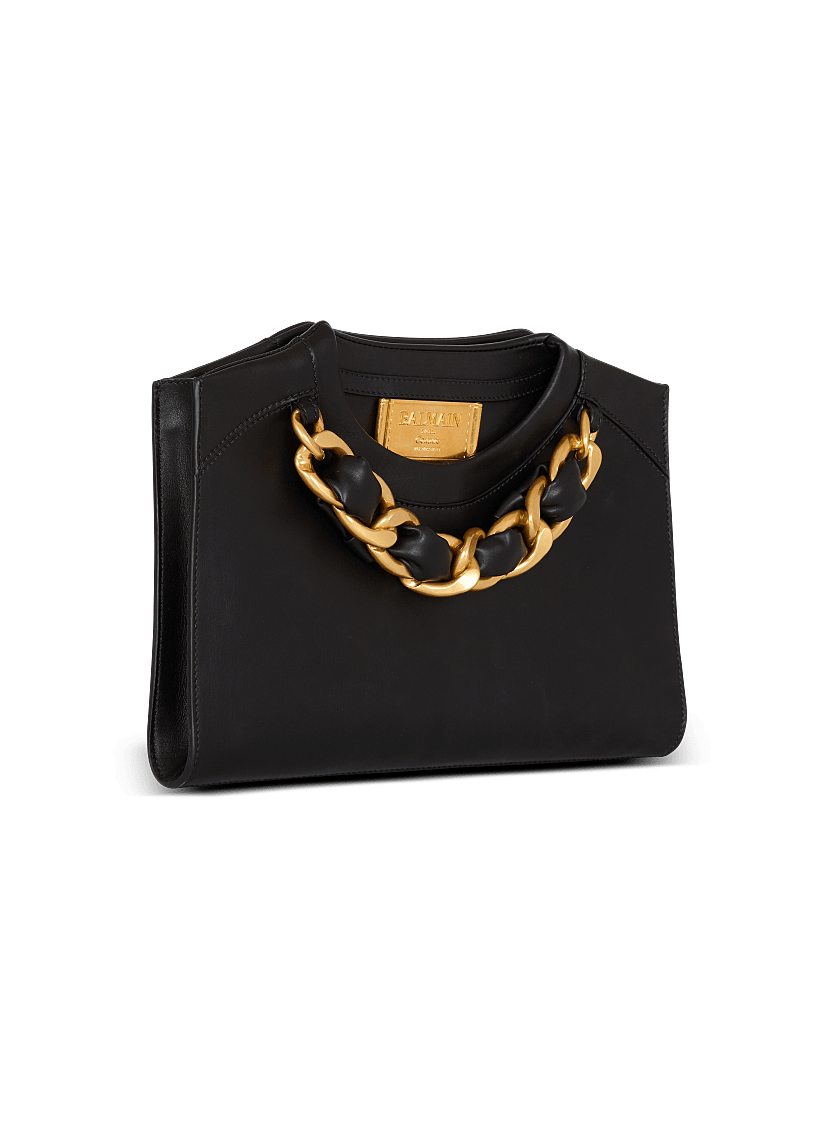 BALMAIN CREWNECK ZIPPED POUCH