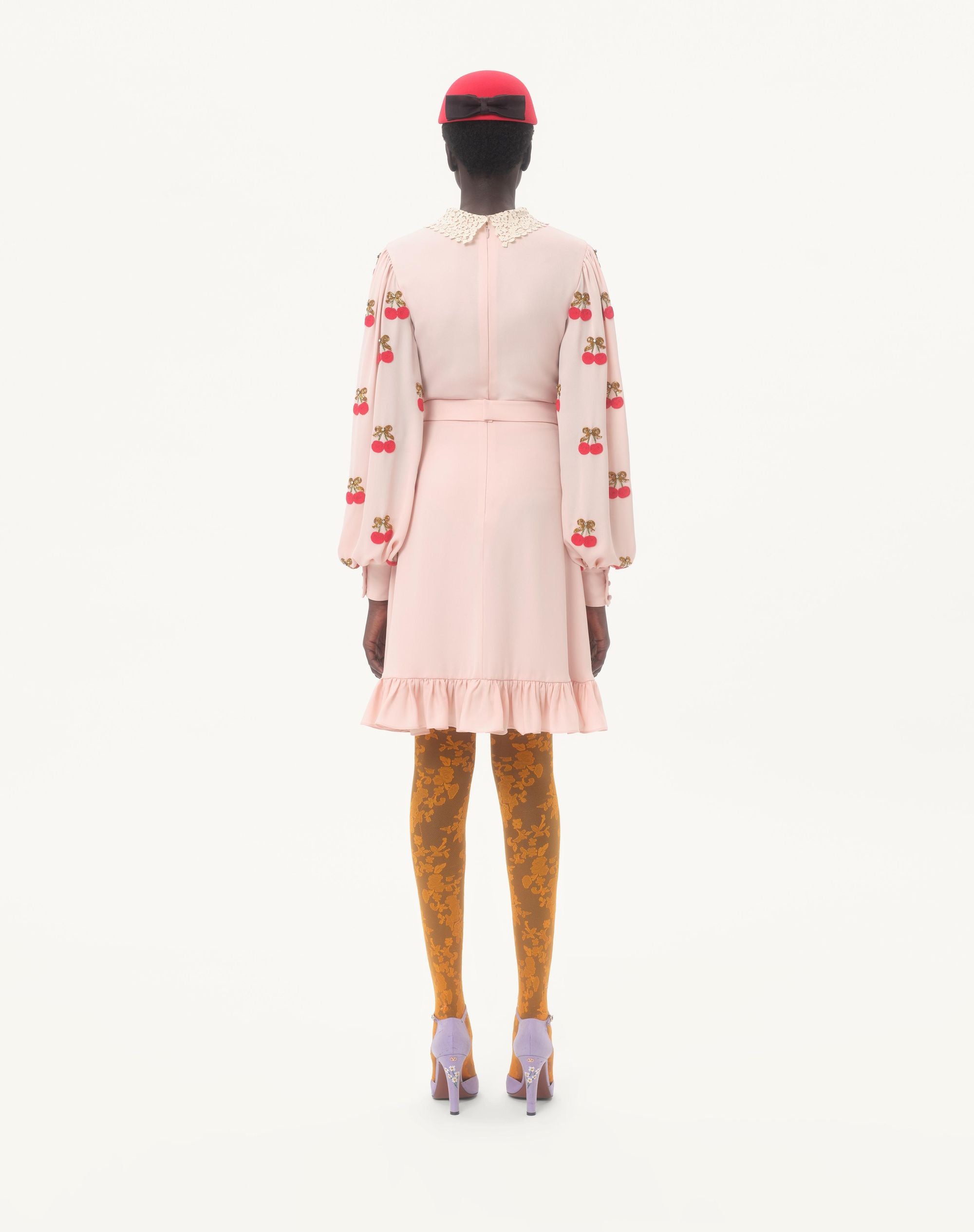 VALENTINO GARAVANI DRESS EMBROIDERED - BEYMEN