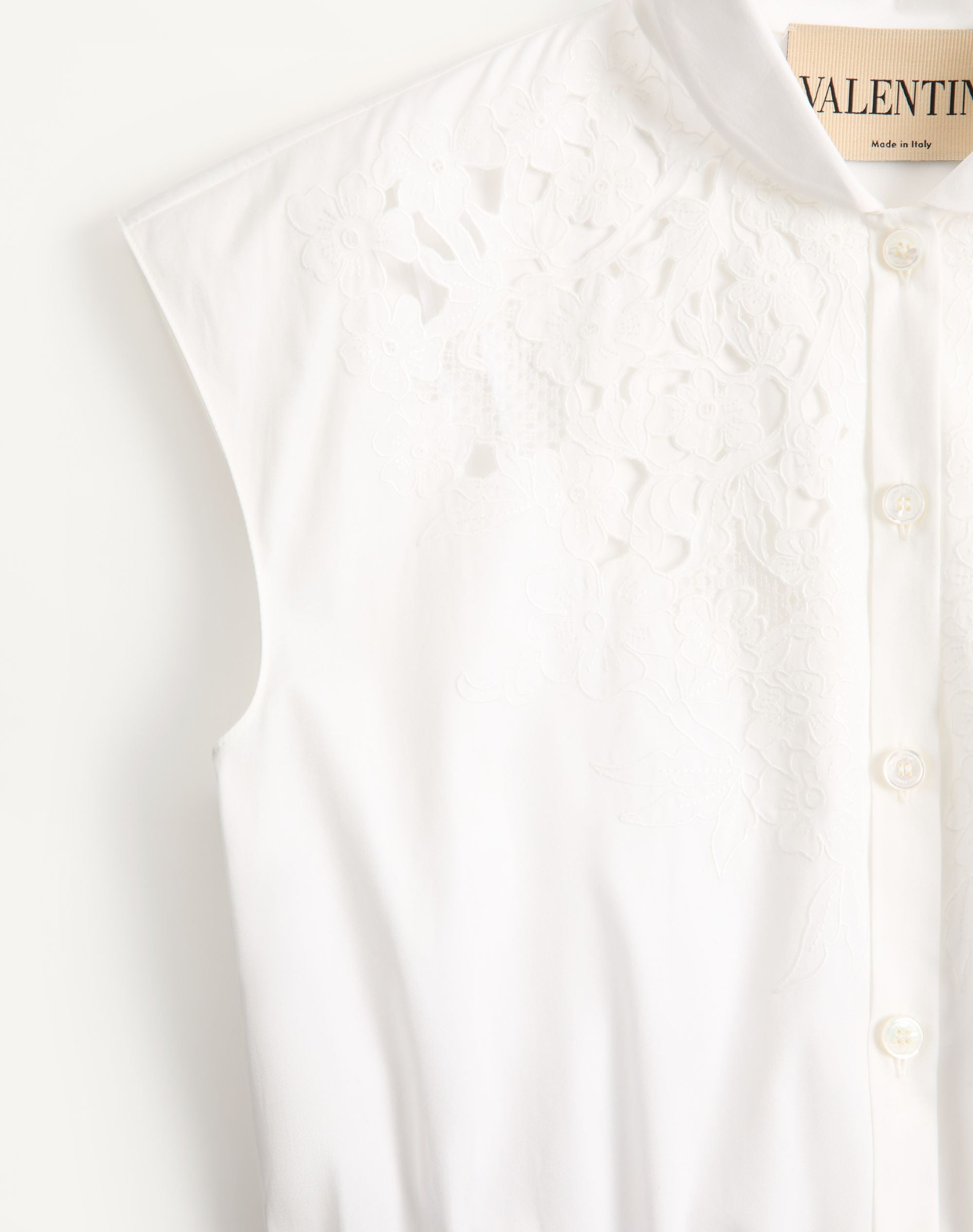 VALENTINO GARAVANI EMBROIDERED MIDI DRESS - BEYMEN