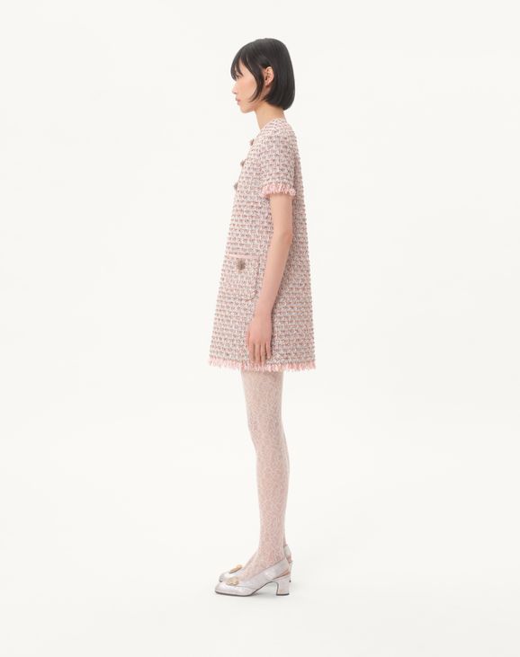 VALENTINO GARAVANI DRESS EMBROIDERED - BEYMEN