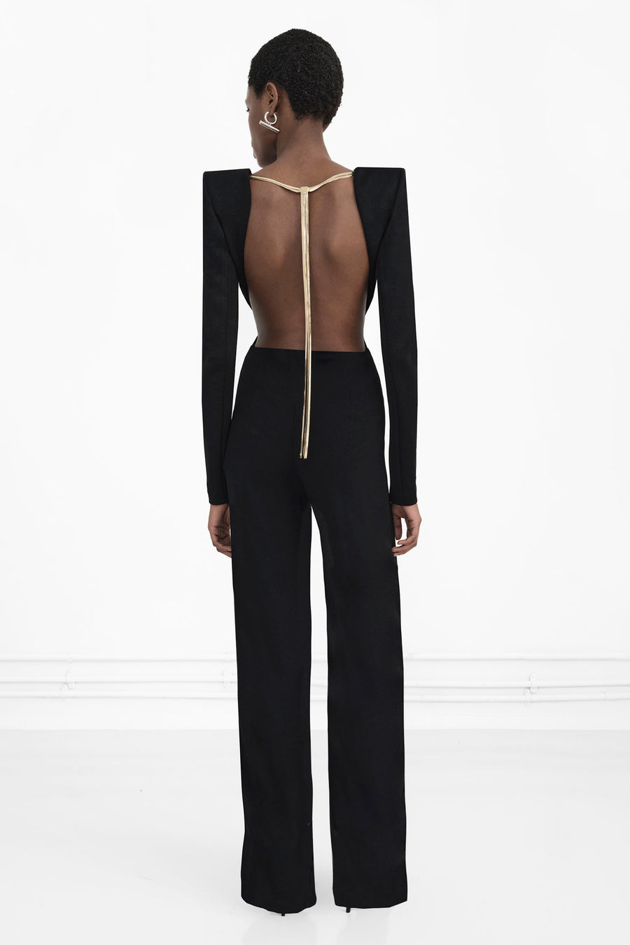 GALVAN LONDON LIQUID CHAIN JUMPSUIT - BEYMEN