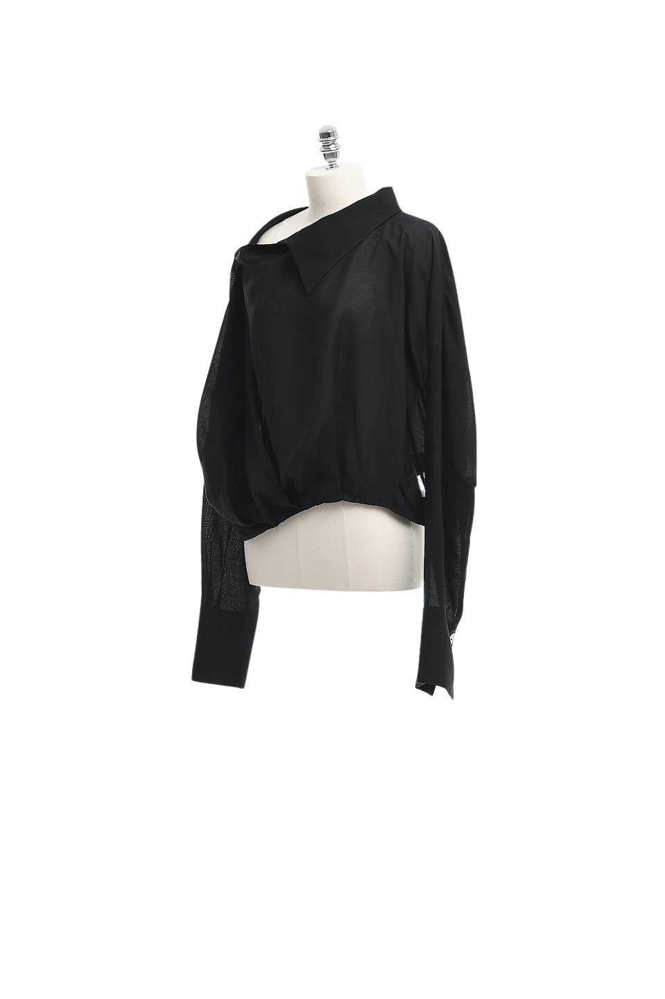 GAZE DE LIN ASYMMETRIC LINEN SHIRTS - BEYMEN