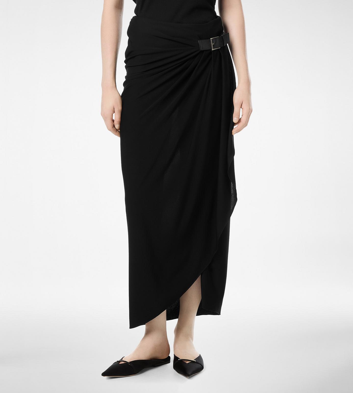 TOM FORD CREPE JERSEY WRAP SKIRT - BEYMEN