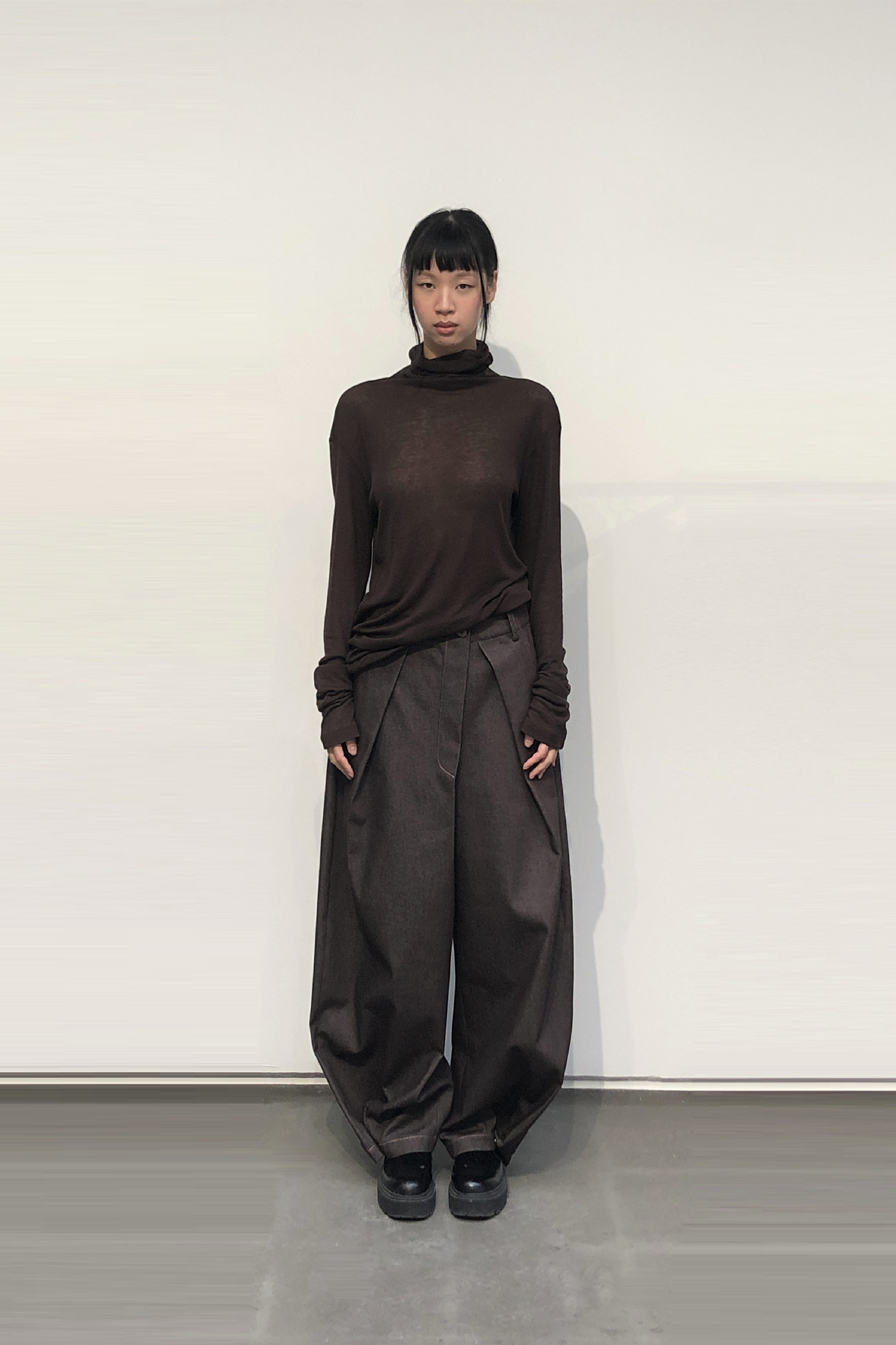 GAZE DE LIN TUCK DENIM