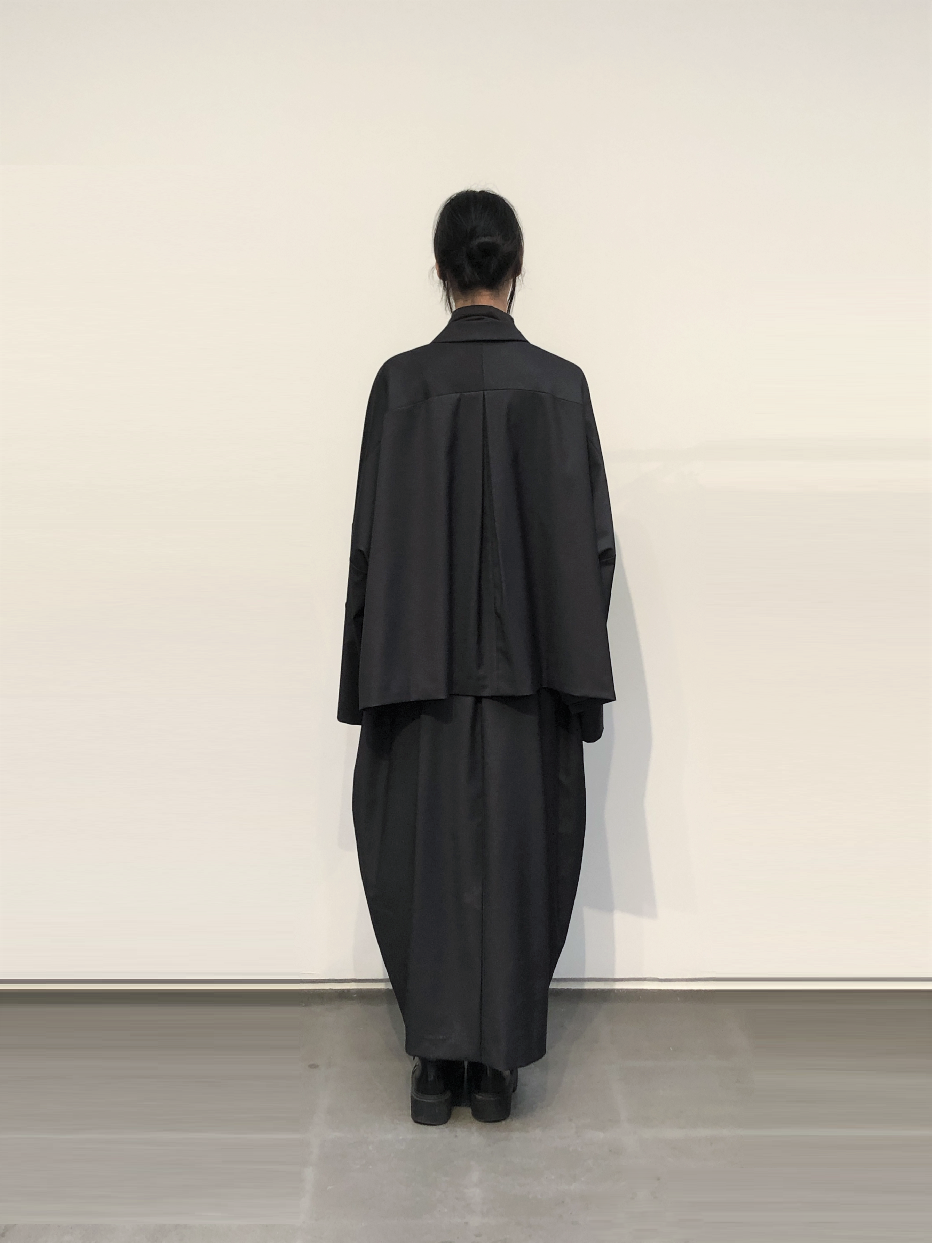 GAZE DE LIN CROPPED WIDE TR JACKET