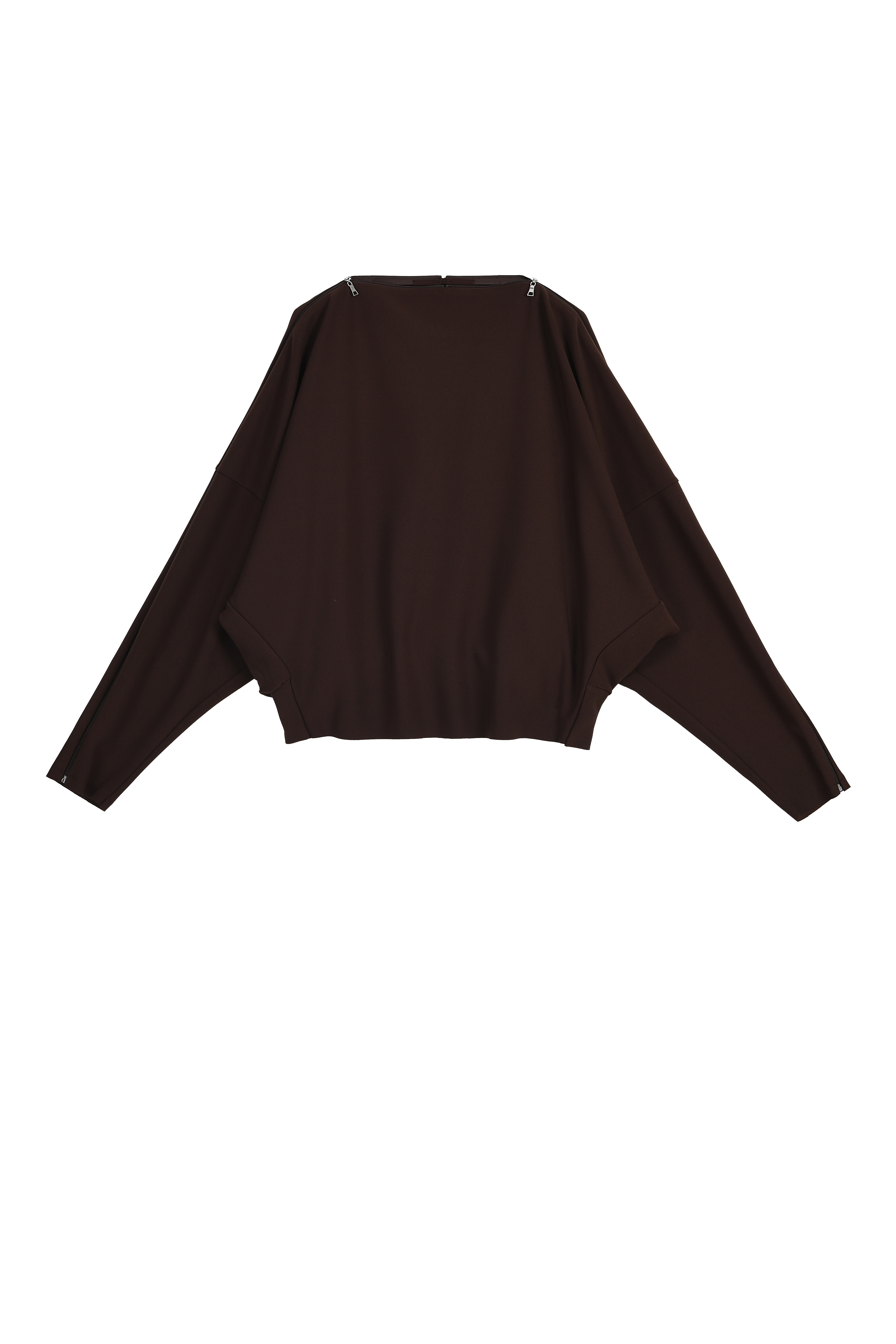 GAZE DE LIN LESS LINE_SHOULDER ZIP-OPEN TO