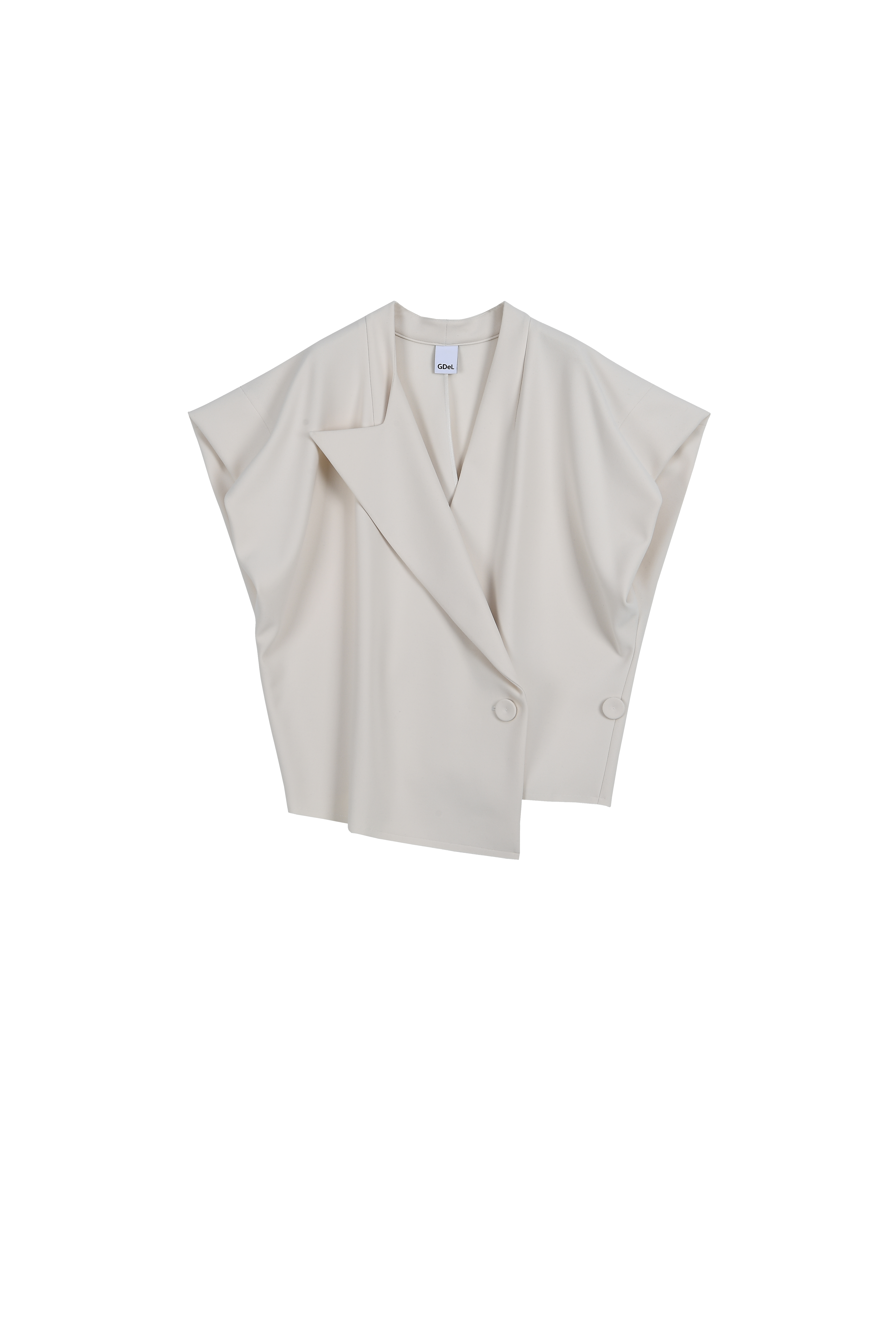 GAZE DE LIN ONE COLLAR VEST