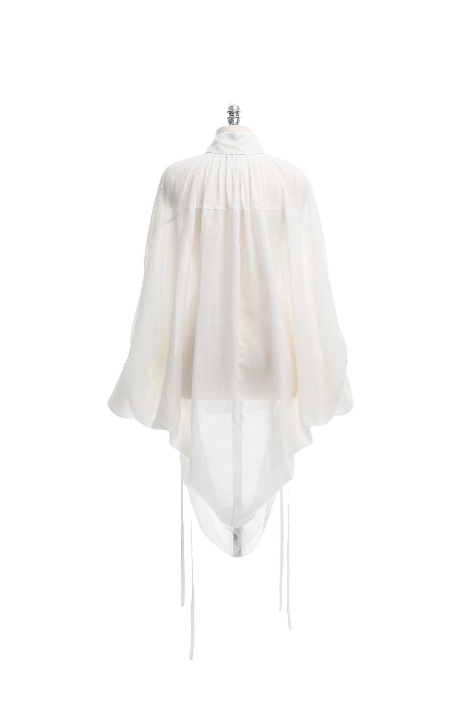 GAZE DE LIN SHIRRINGDETAIL COOLING SHIRT - BEYMEN