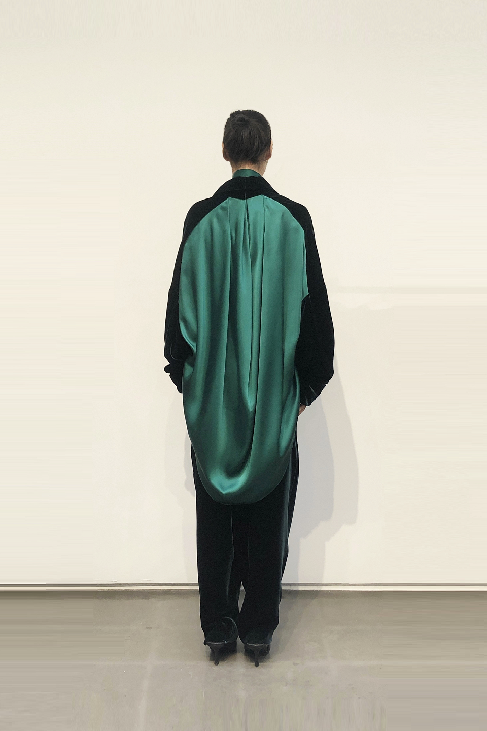 GAZE DE LIN MIX SHAWL COLLAR JACKET
