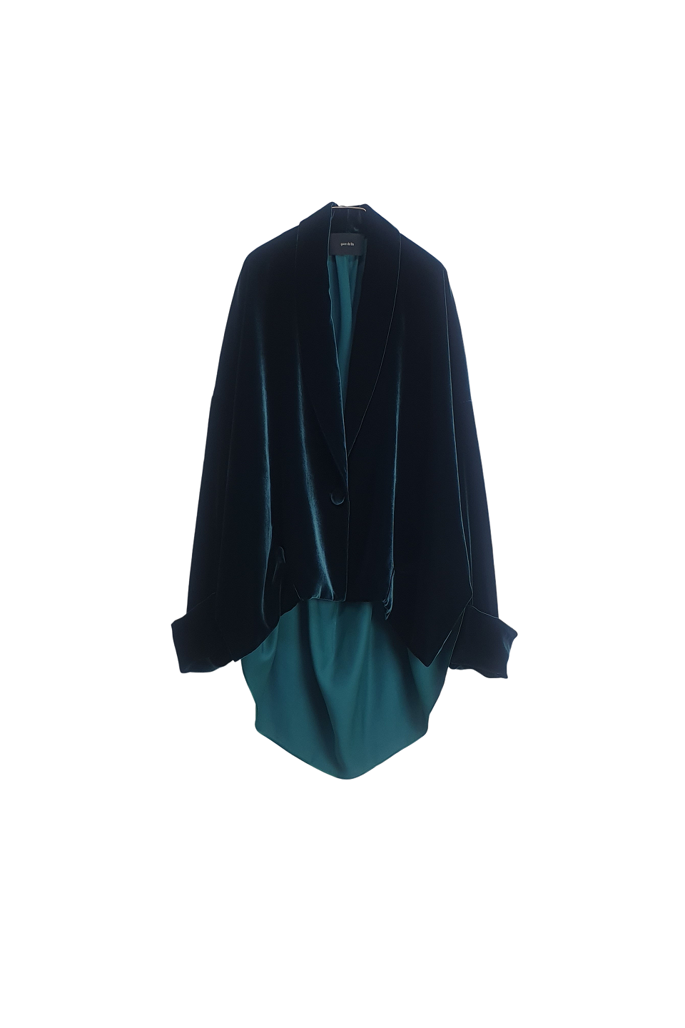 GAZE DE LIN MIX SHAWL COLLAR JACKET