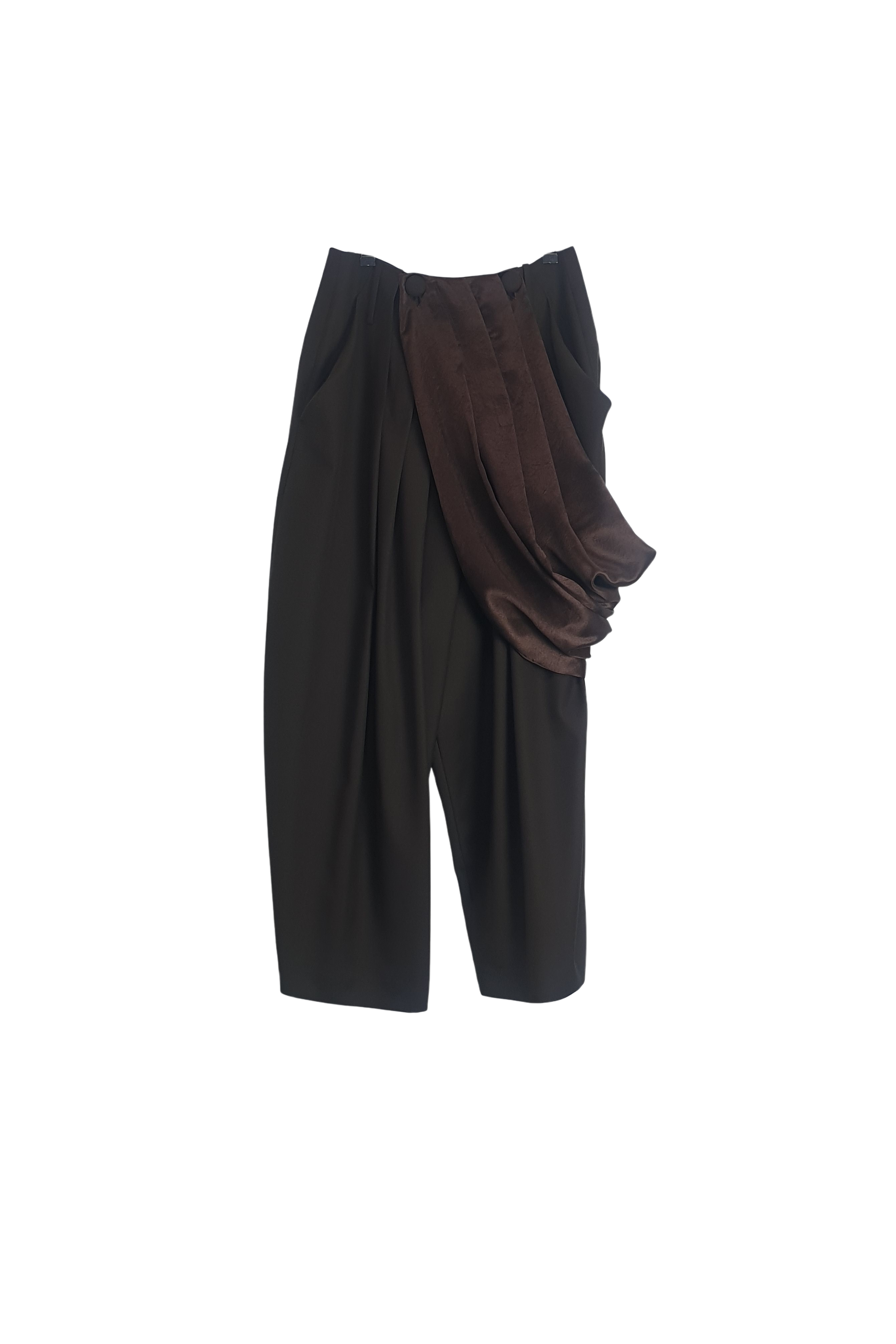GAZE DE LIN WOOL VOLUME PANTS