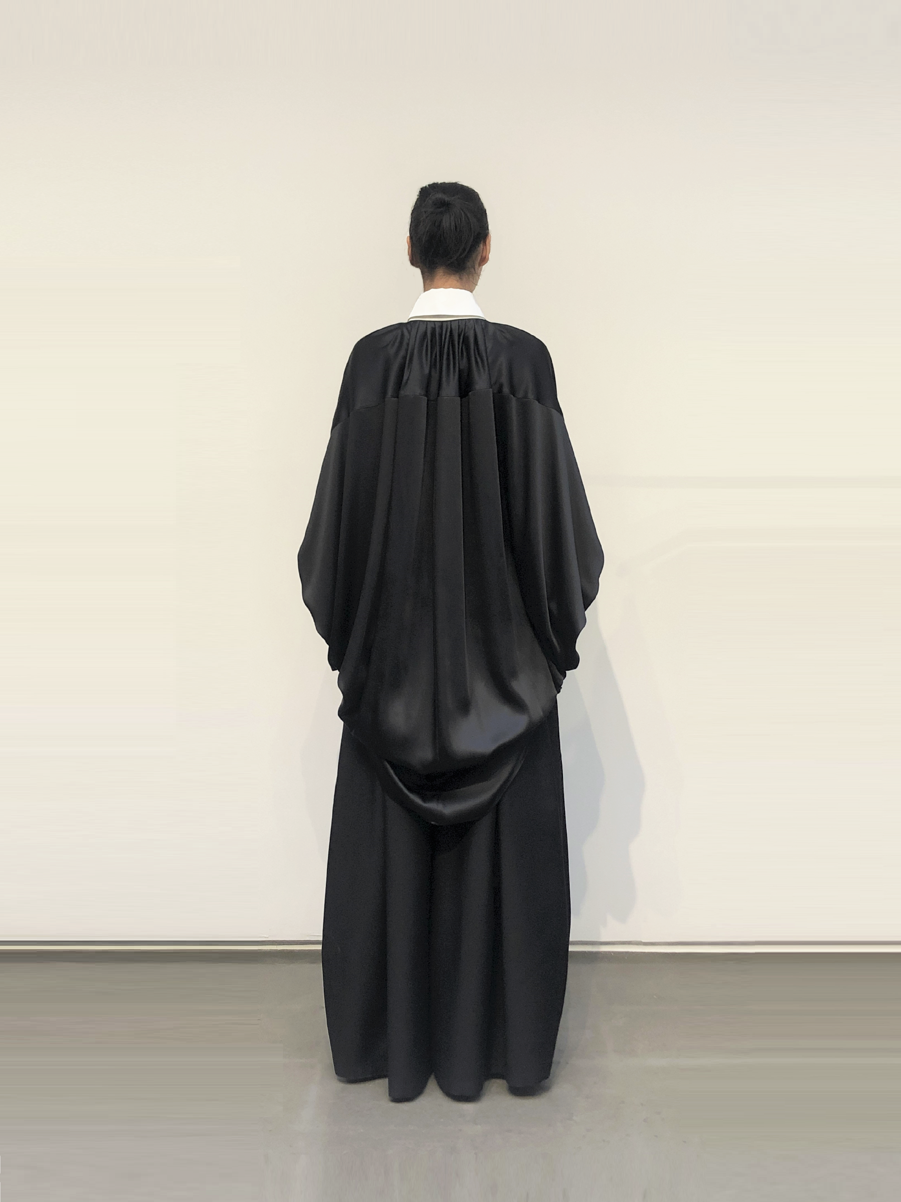 GAZE DE LIN BATWING SHIRT DRESS