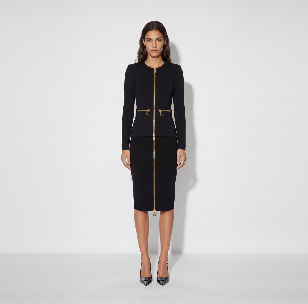 ELISABETTA FRANCHI GONNA DI MAGLIA - BEYMEN