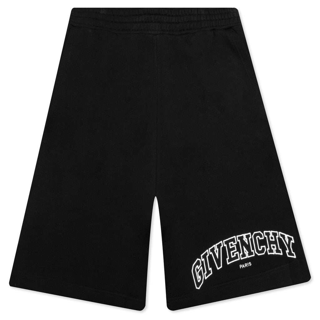GIVENCHY BOXY FIT EMBROIDERY SHORTS - BEYMEN
