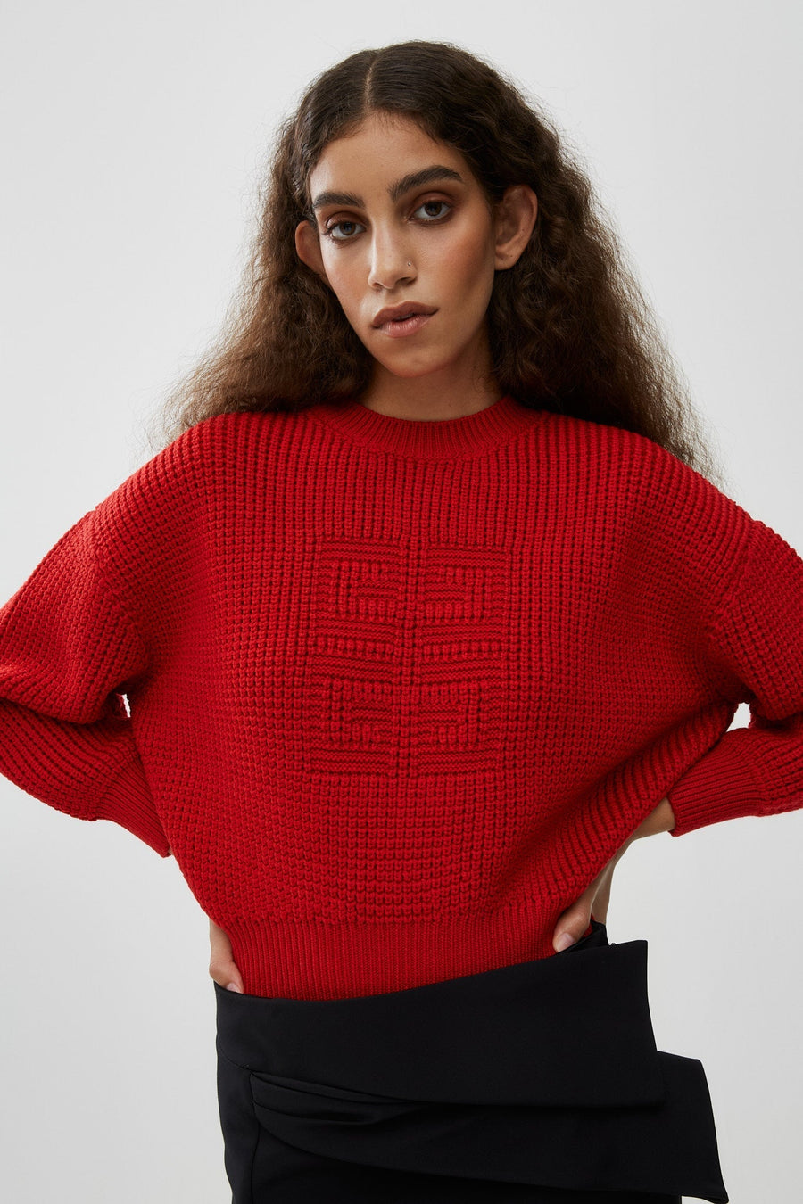 GIVENCHY JACQUARD SWEATER - BEYMEN