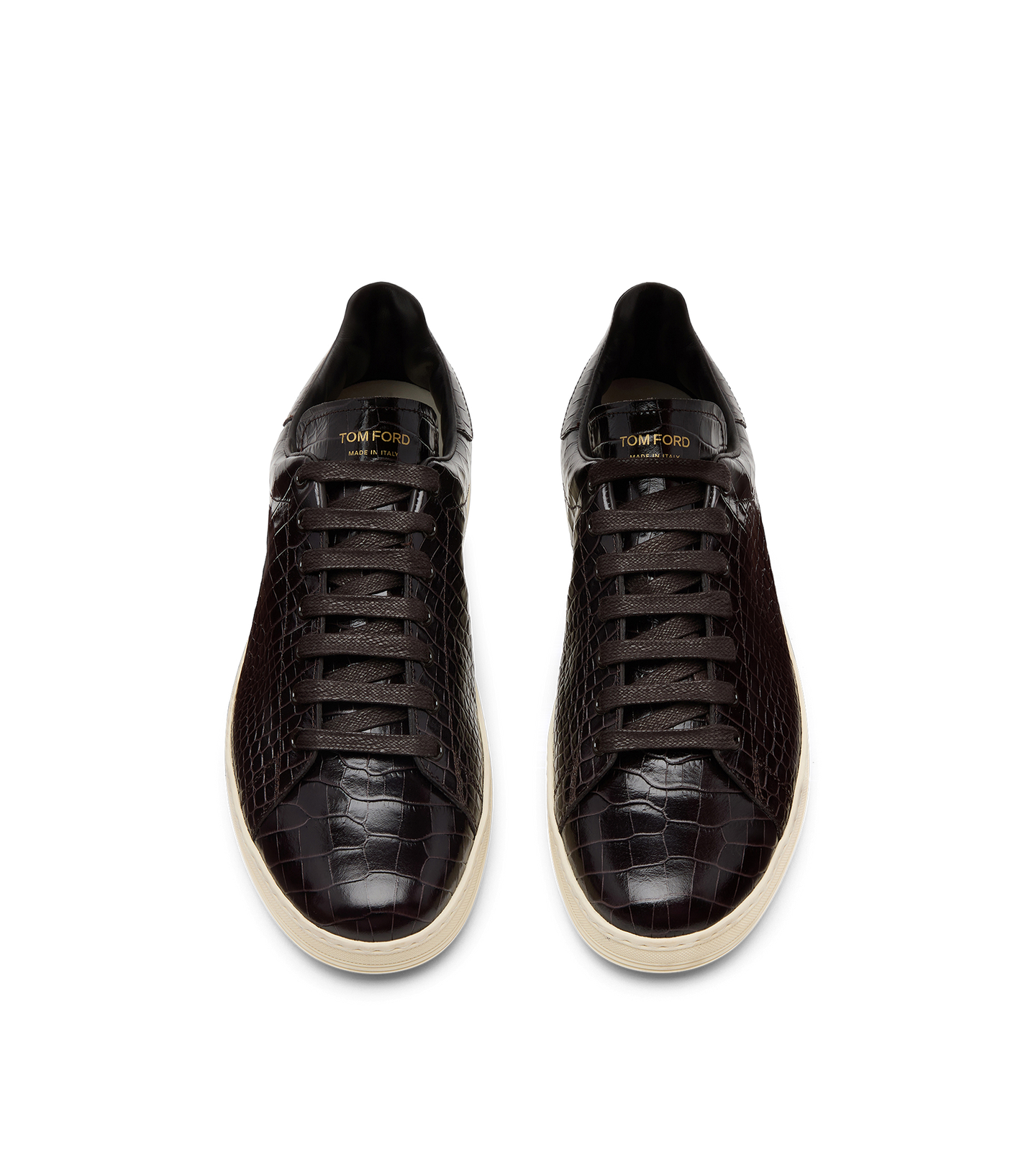 TOM FORD PRINTED CROC SNEAKER LOW TOP - BEYMEN
