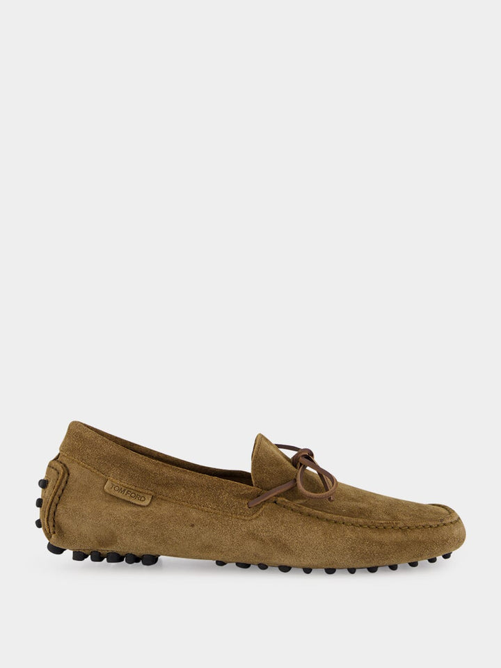 TOM FORD SUEDE INFORMAL DRIVER - BEYMEN
