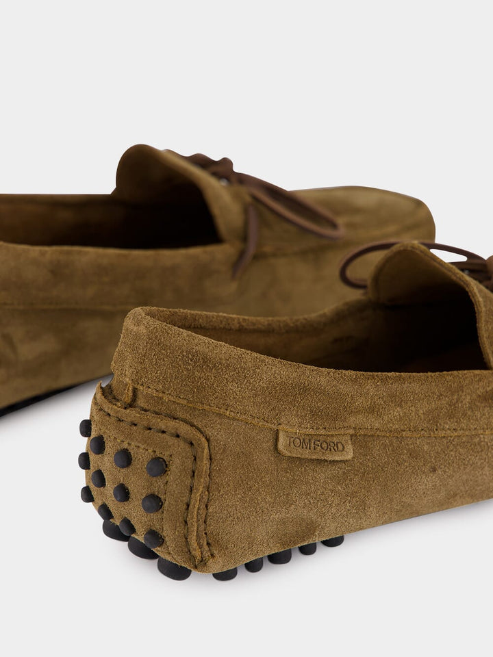 TOM FORD SUEDE INFORMAL DRIVER - BEYMEN