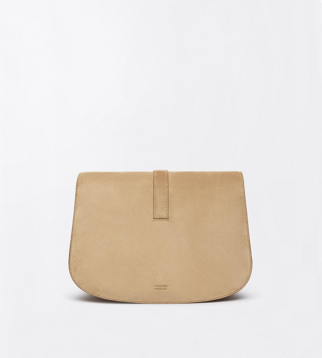 TOM FORD SUEDE CALF WALLET ON STRAP - BEYMEN