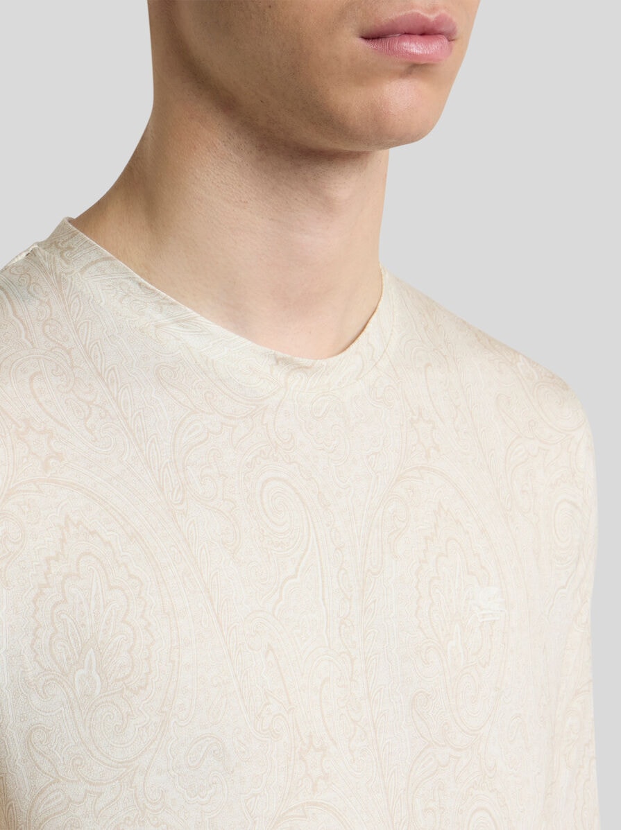 ETRO C-NECK ROMA L/S T-SHIRT