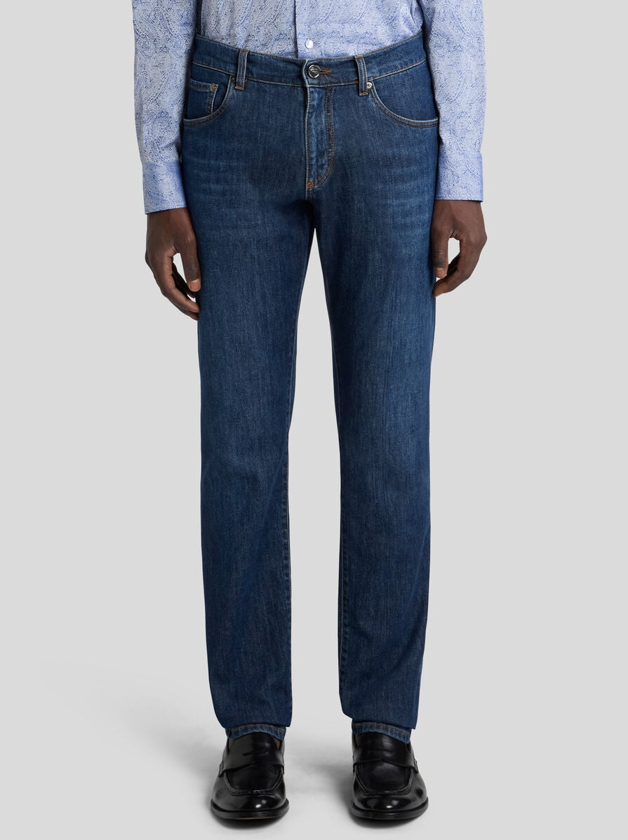 ETRO FUJI DENIM TROUSER - BEYMEN