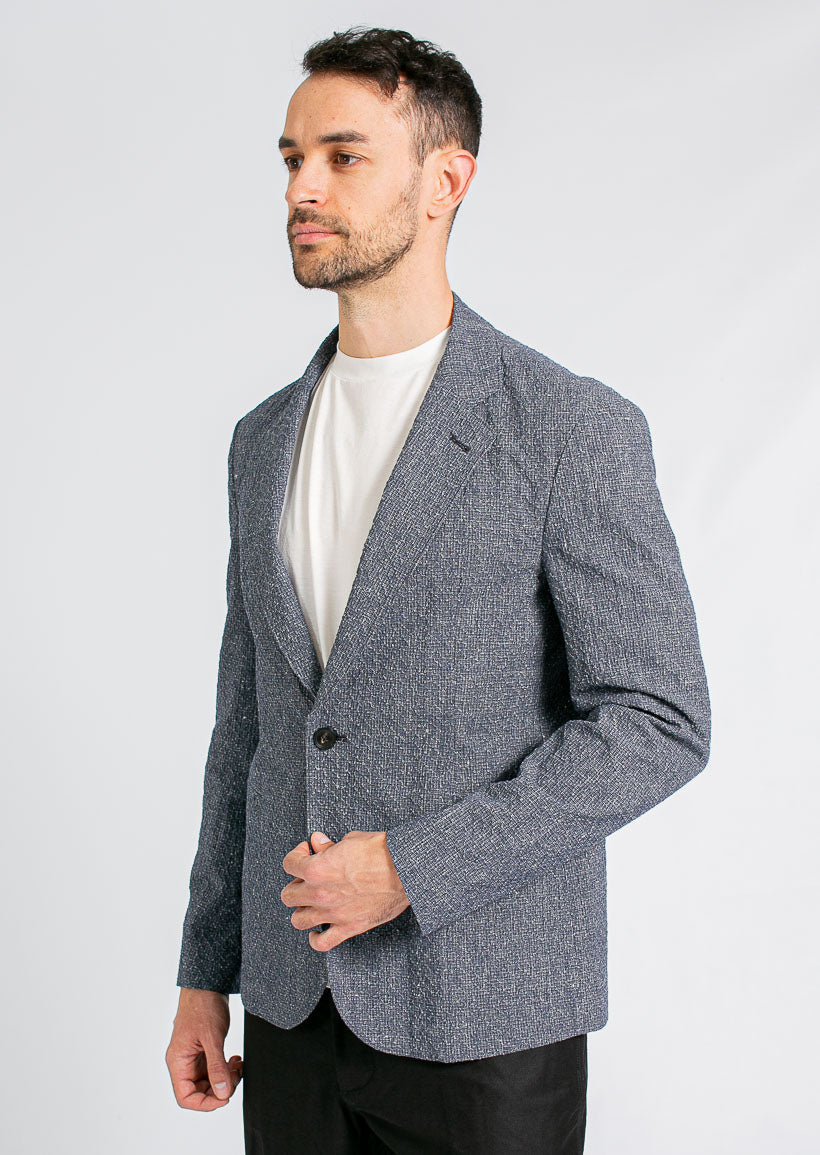 EMPORIO ARMANI SINGLE BREASTED BLAZER - BEYMEN