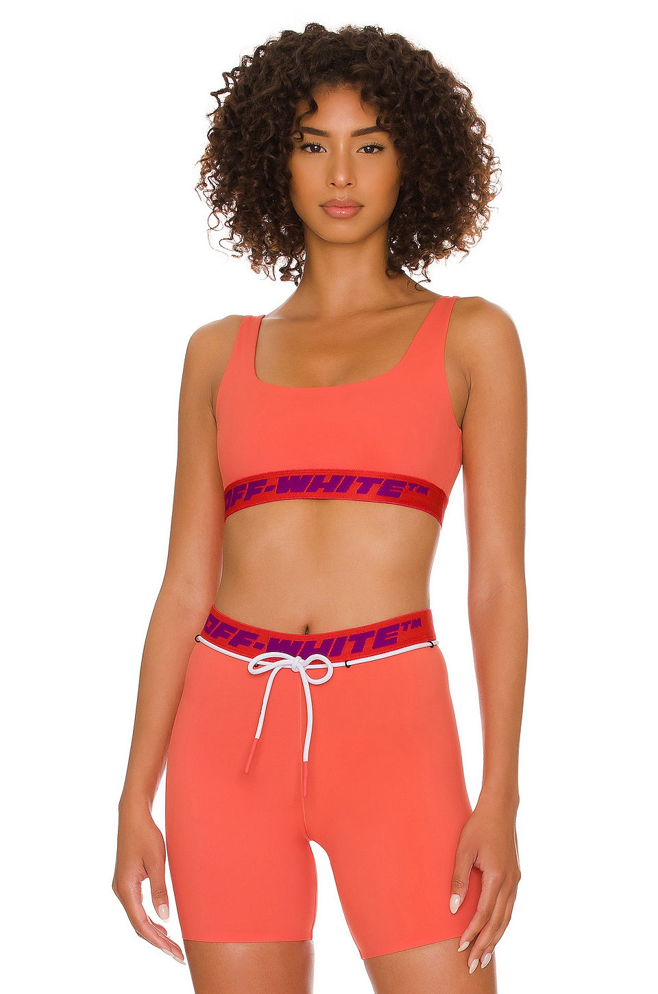 OFF-WHITE ATHL LOGO BAND BRA - BEYMEN