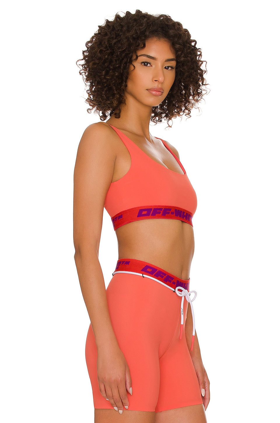OFF-WHITE ATHL LOGO BAND BRA - BEYMEN