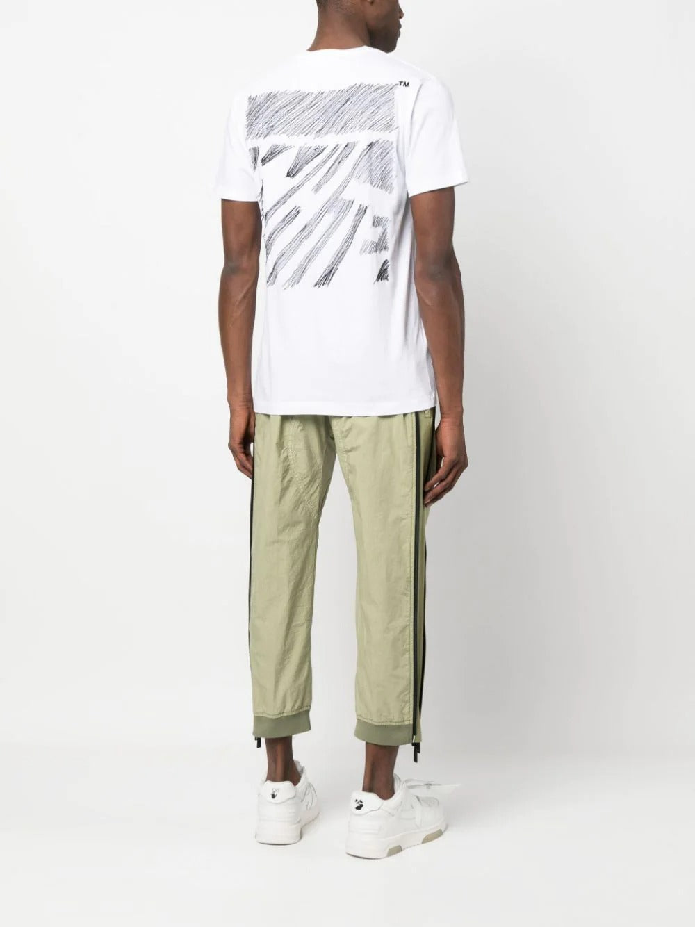 Off White Scribble Slim T-shirt