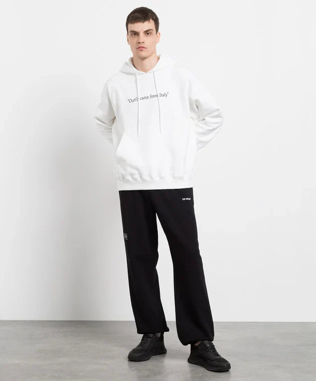 Off White Slim Sweatpants