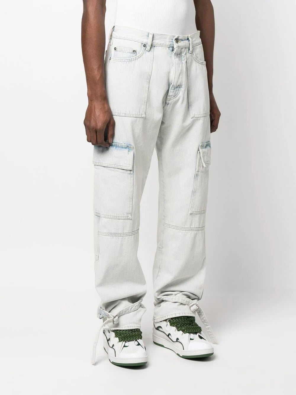 Off white Graffiti Cargo Pants