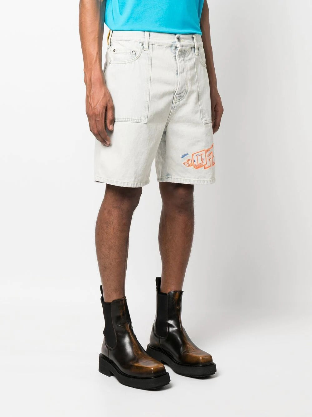 UTILITY DENIM SHORT