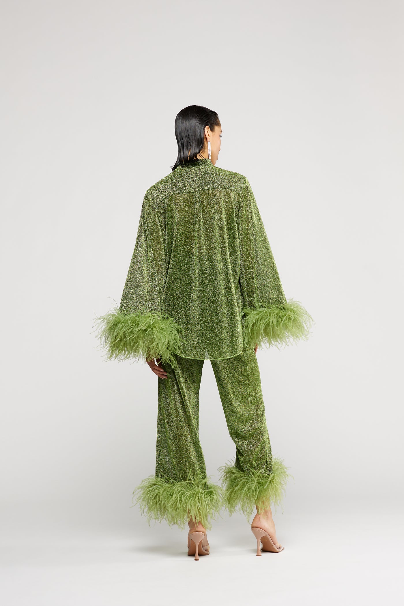 OSEREE LUMIERE PLUMAGE PANTS