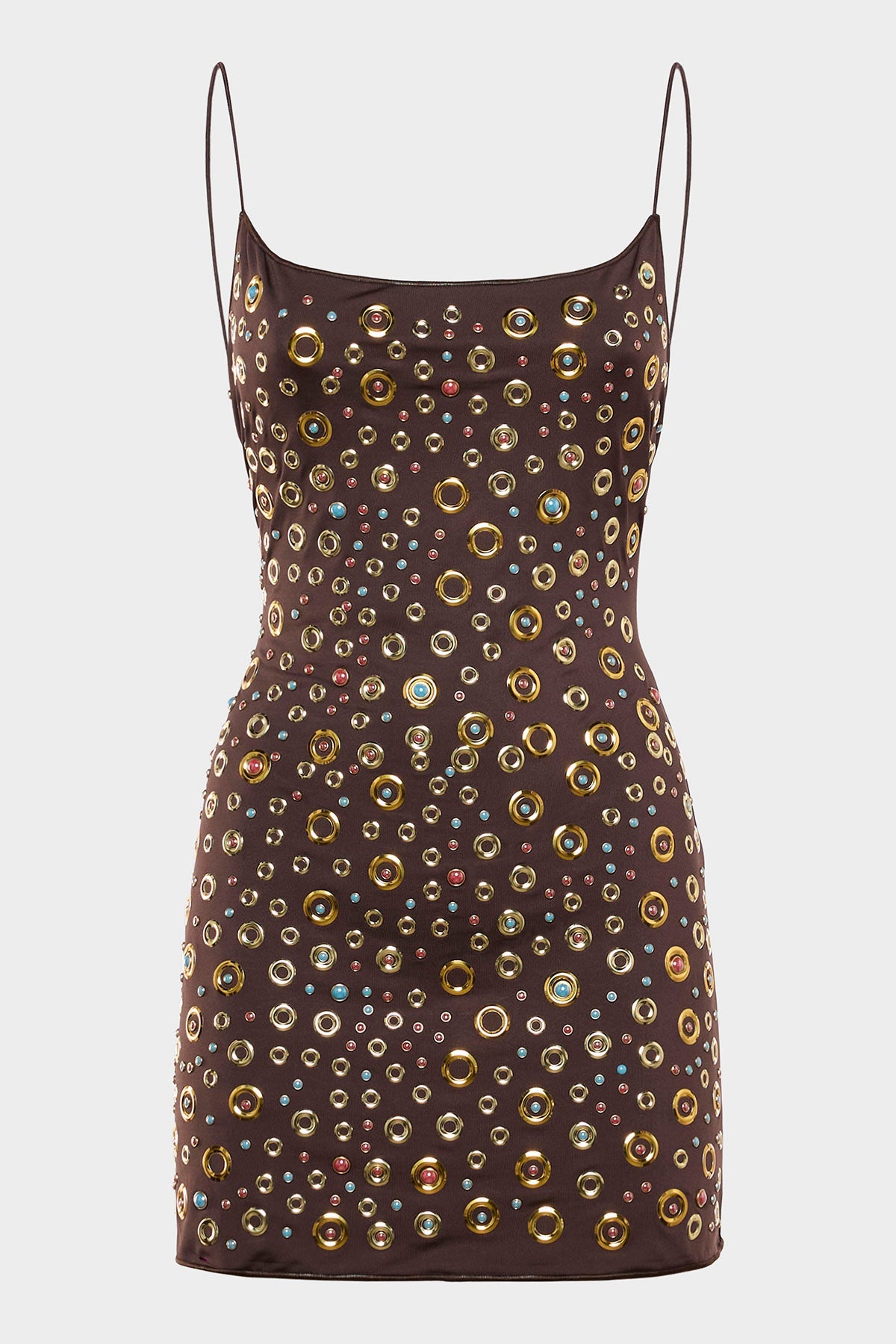 OSEREE STUD MINI DRESS - BEYMEN