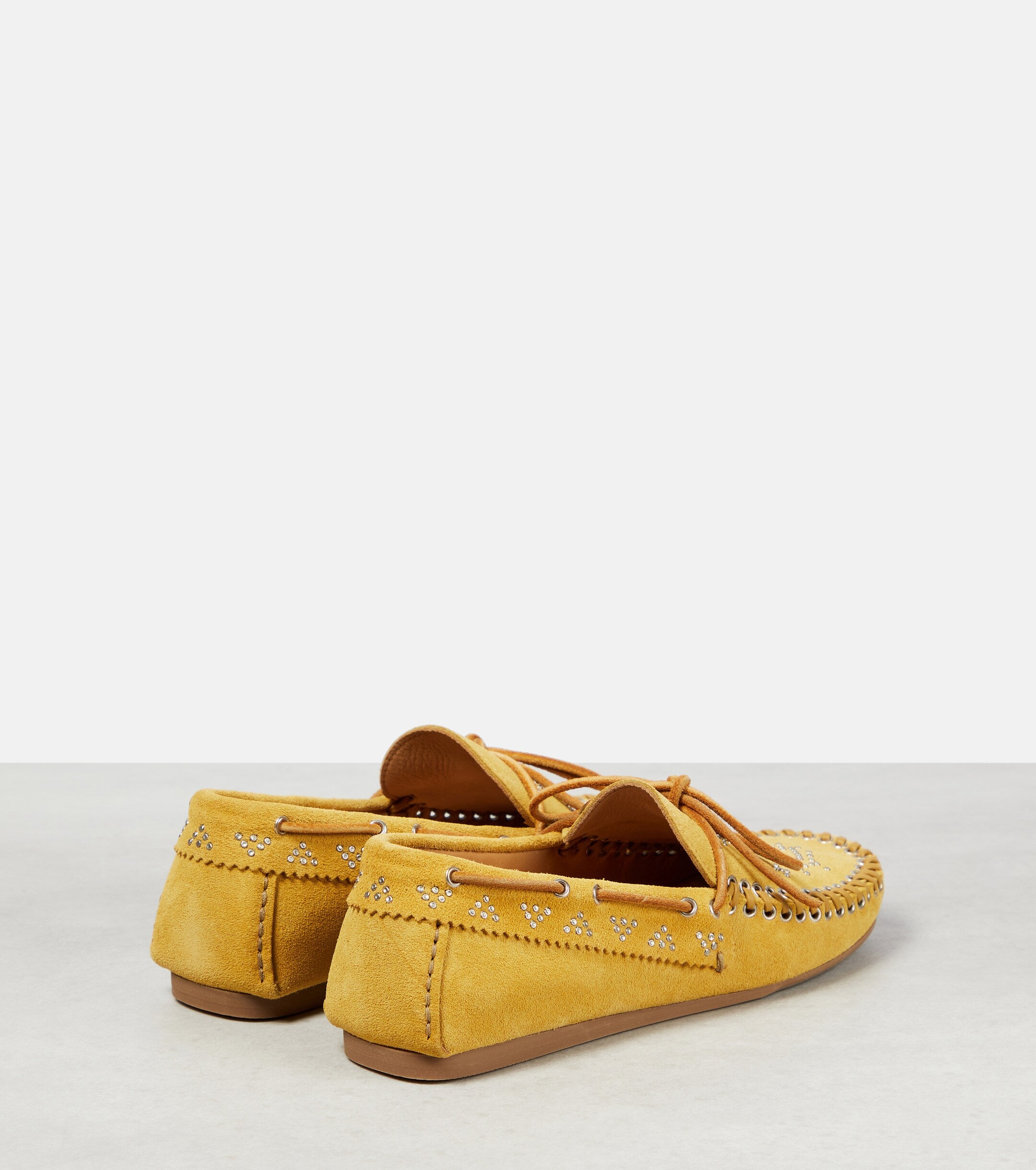ISABEL MARANT MOCASSIN W/BOW TIE - BEYMEN