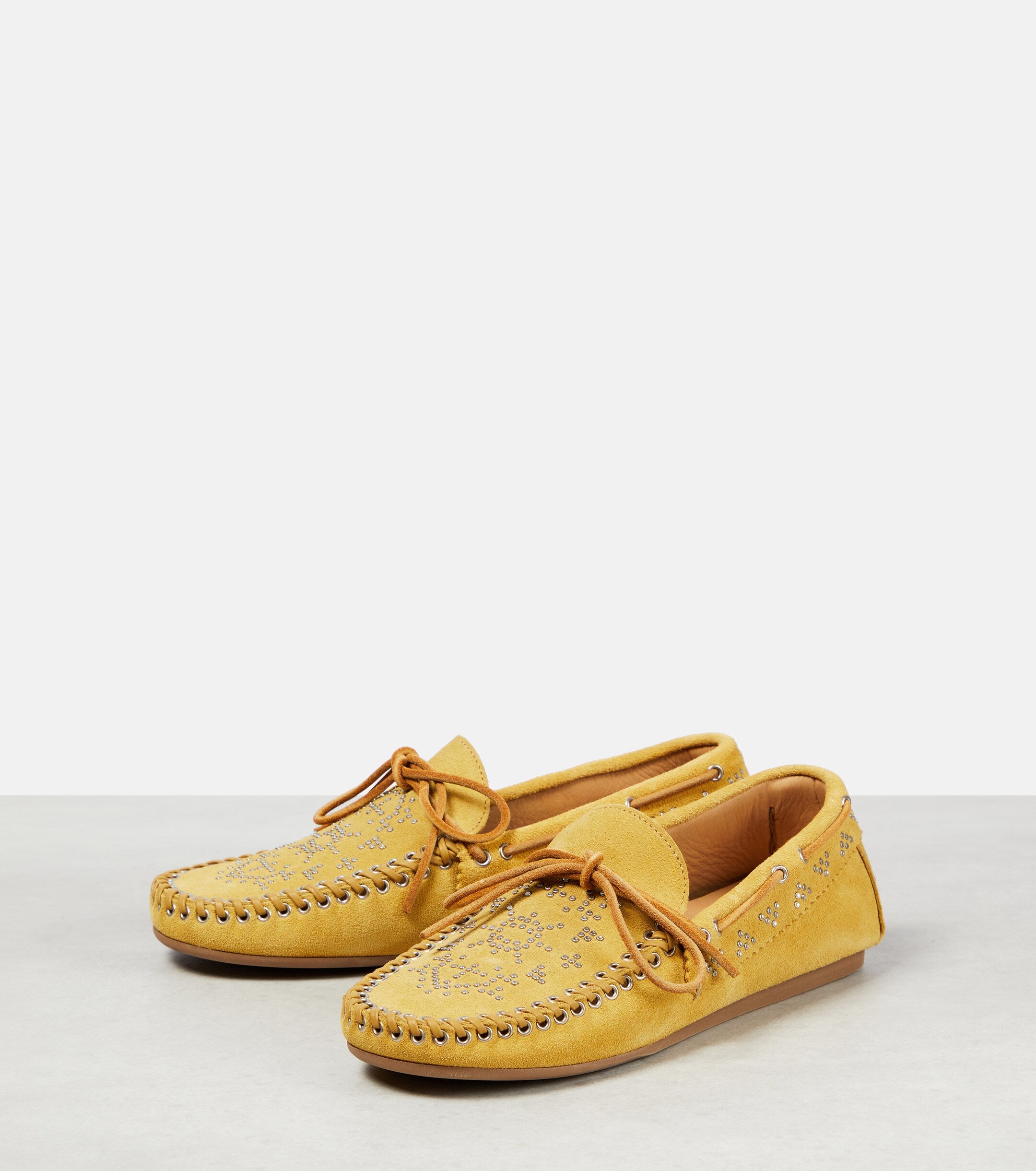 ISABEL MARANT MOCASSIN W/BOW TIE - BEYMEN