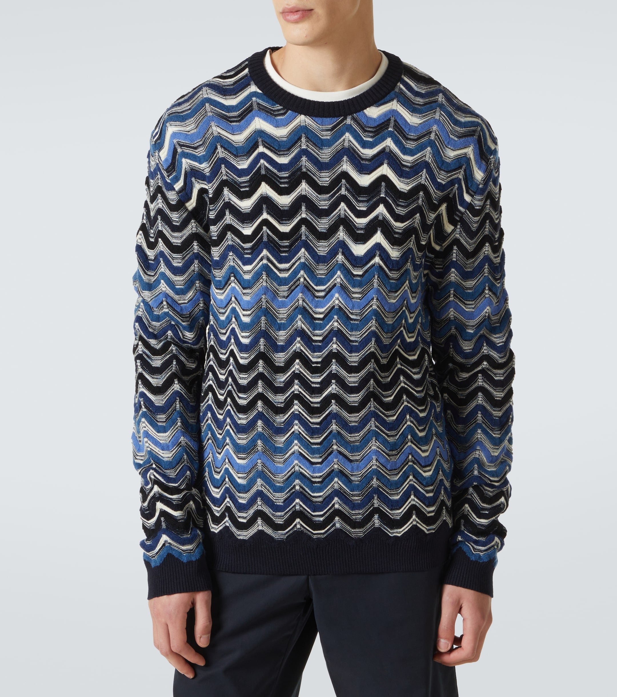 MISSONI CREWNECK SWEATER - BEYMEN