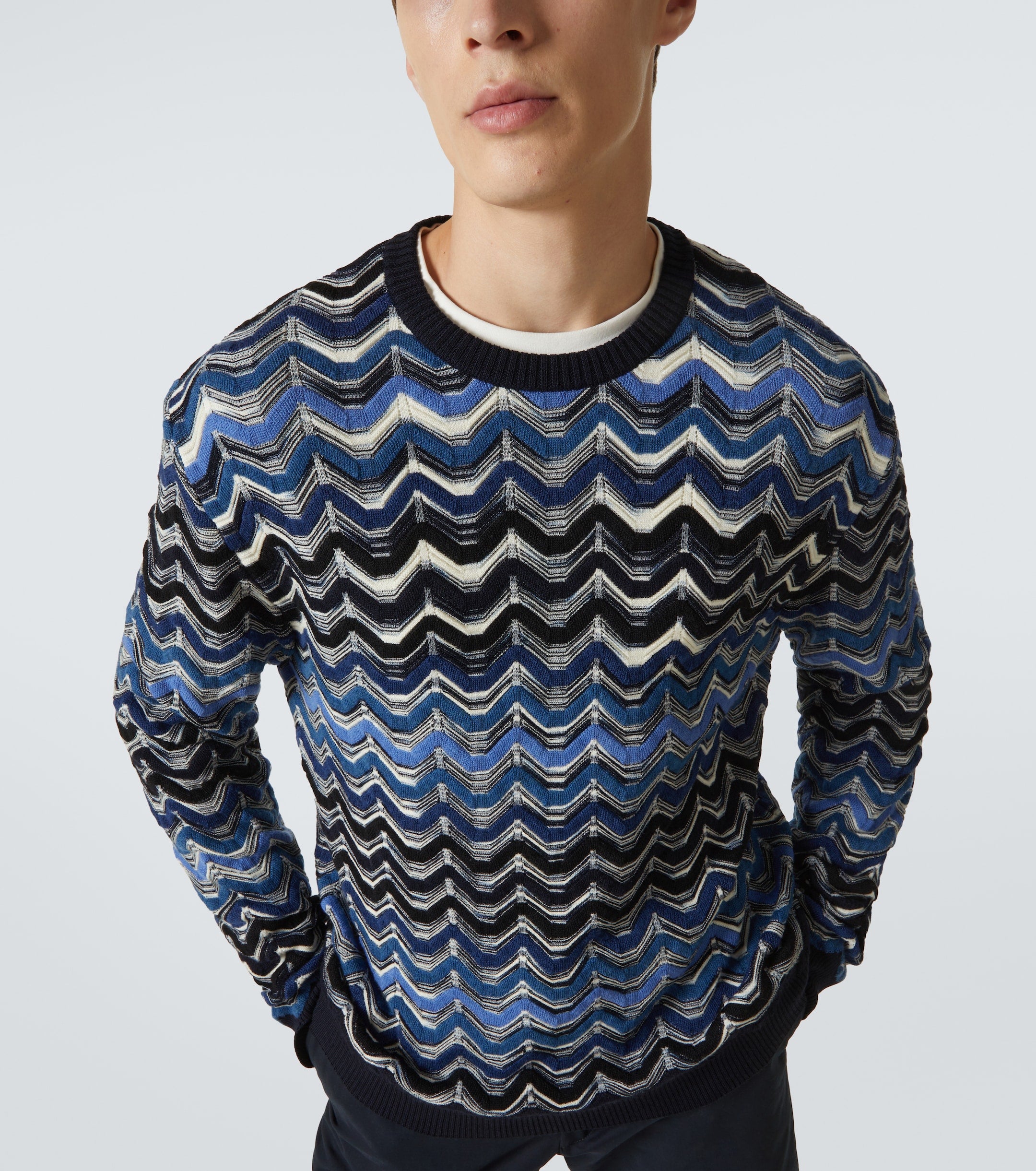 MISSONI CREWNECK SWEATER - BEYMEN