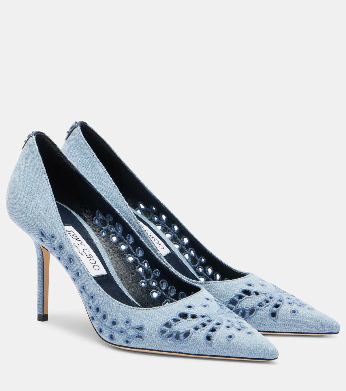 JIMMY CHOO HEELED MULE