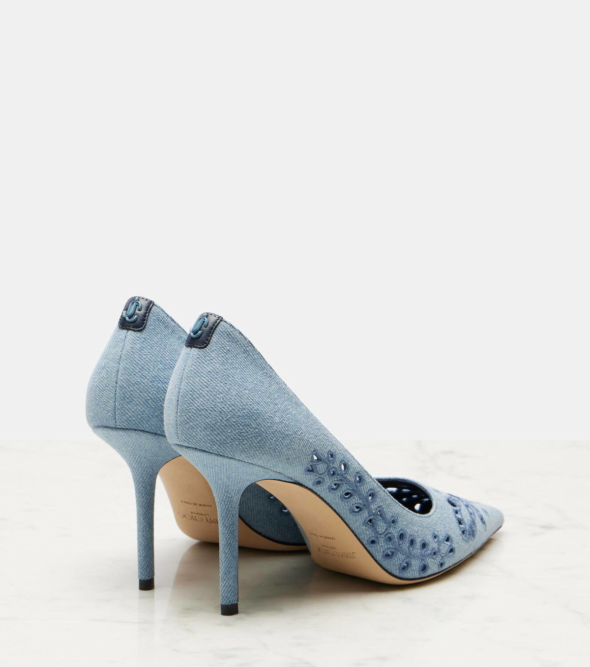 JIMMY CHOO HEELED MULE - BEYMEN