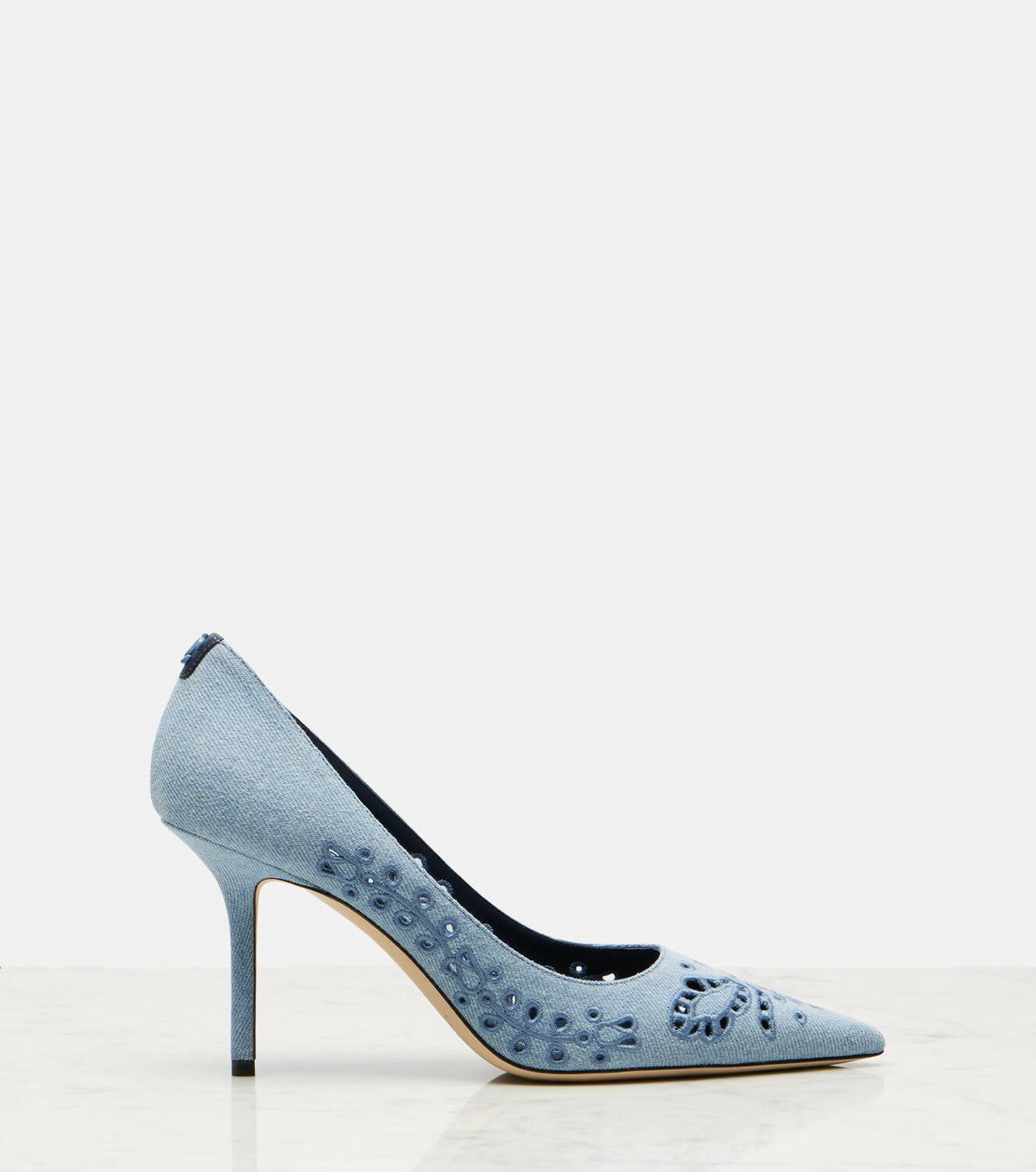 JIMMY CHOO HEELED MULE