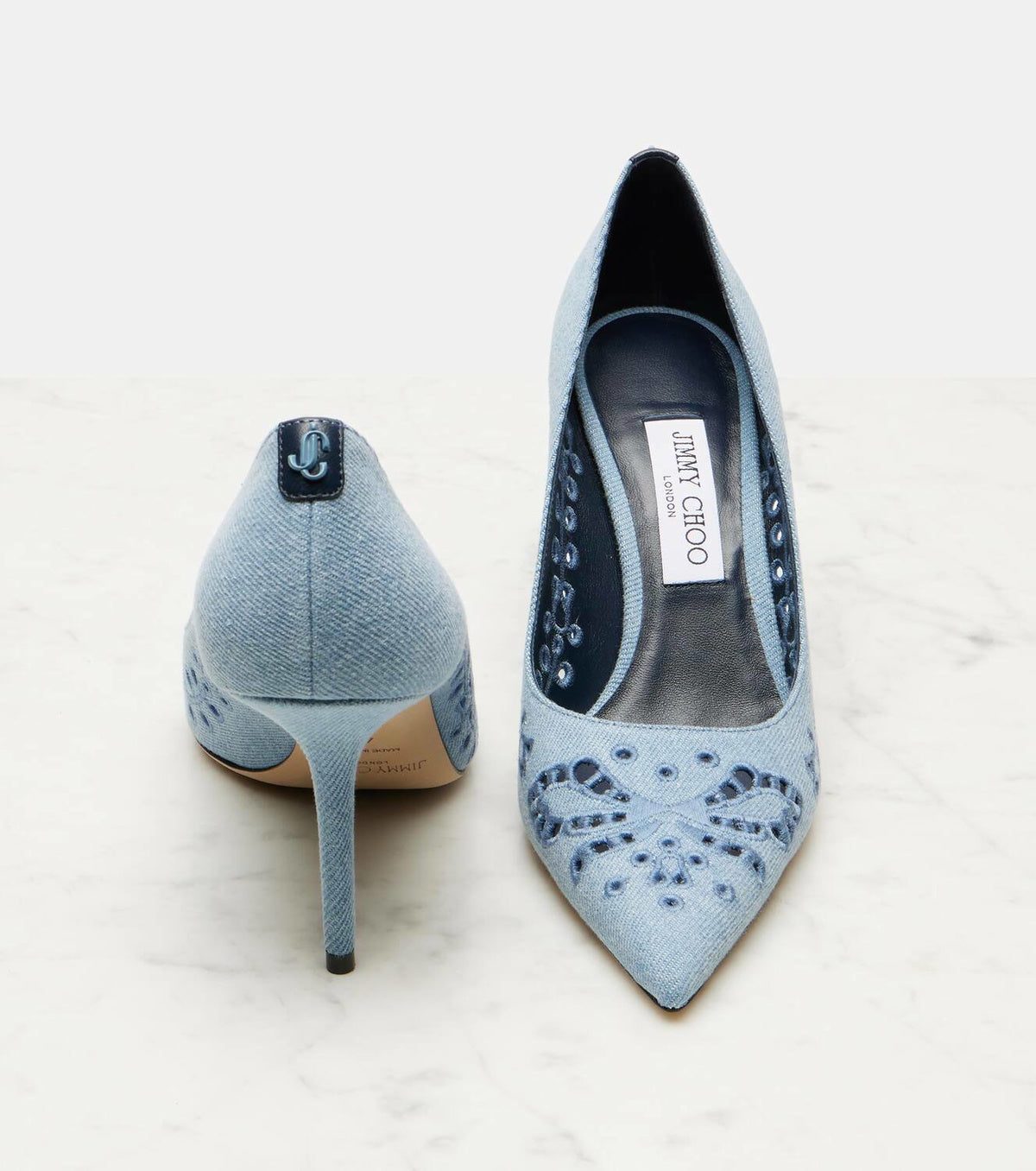 JIMMY CHOO HEELED MULE - BEYMEN