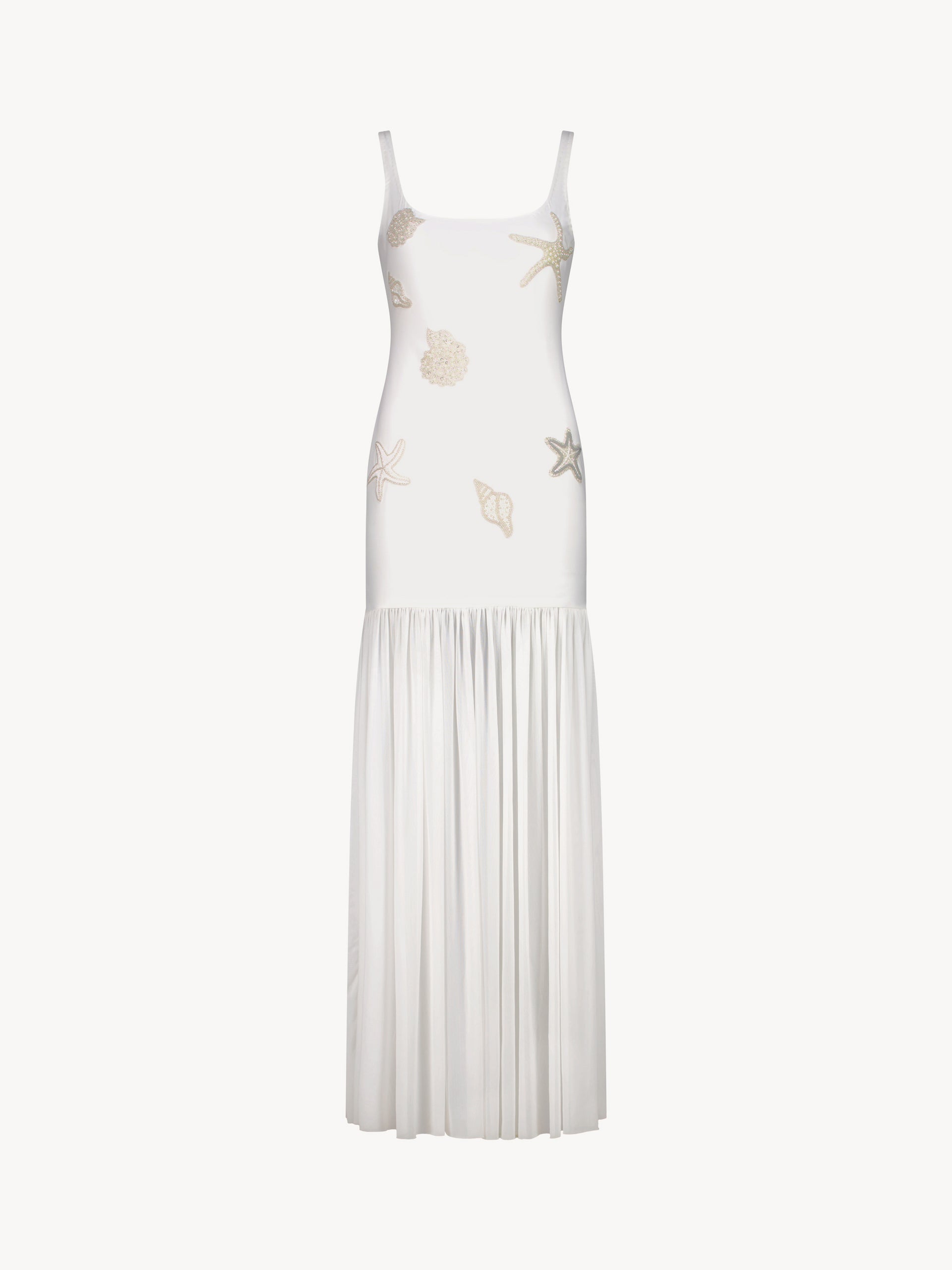 LESLIE AMON FLOW WHITE MAXI DRESS - BEYMEN