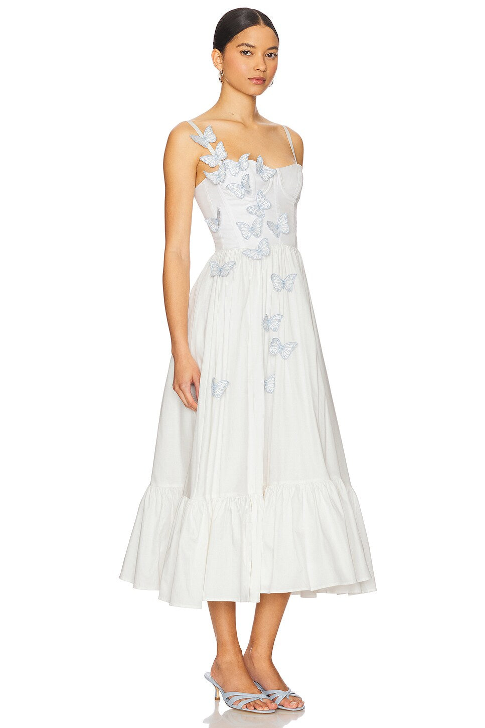 PATBO BUTTERFLY MIDI DRESS