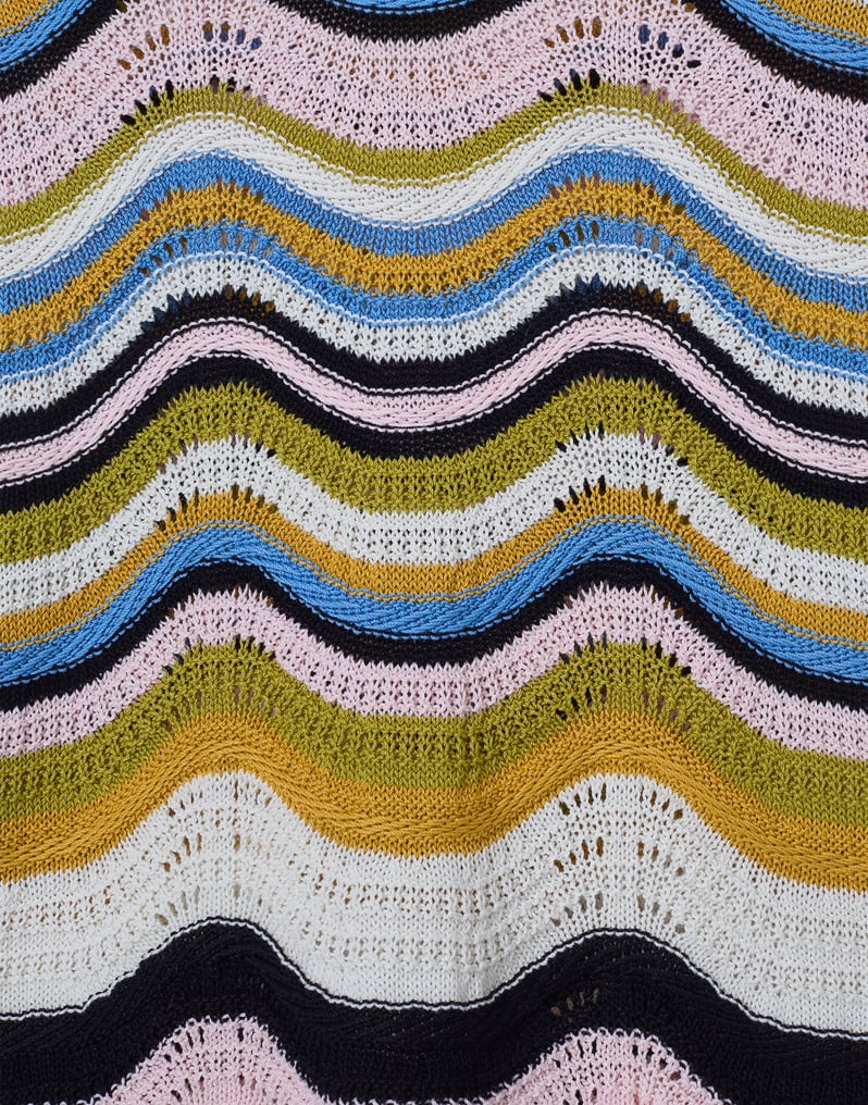 LA DOUBLEJ CHEVRON CROP SWEATER - BEYMEN