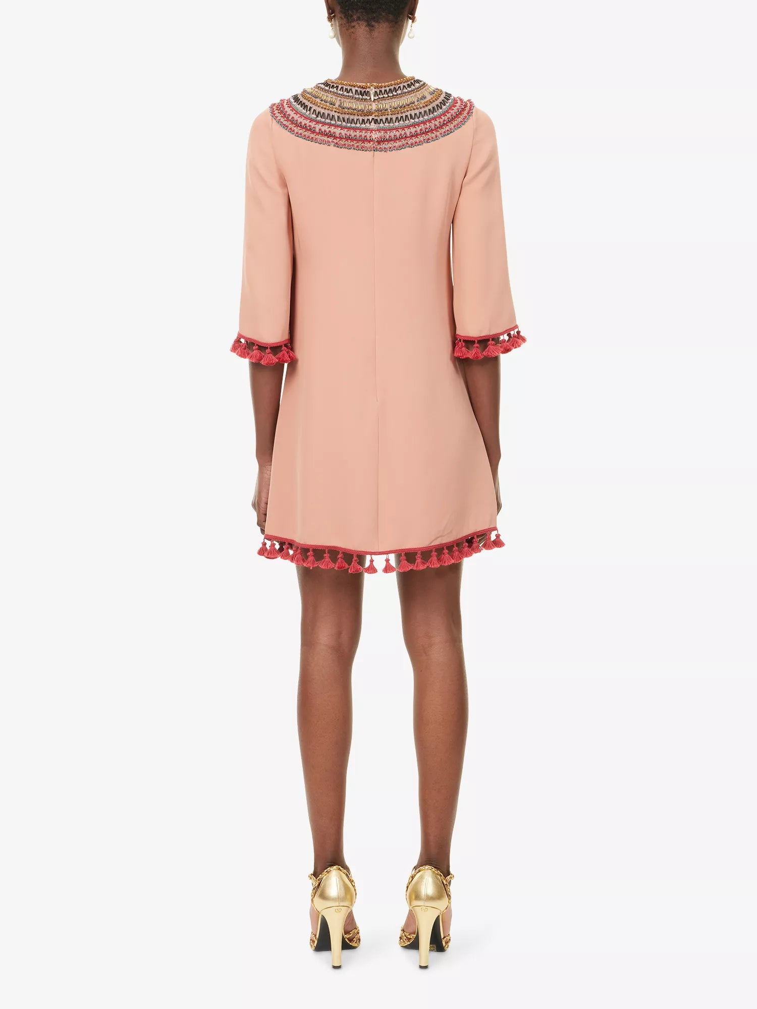 VALENTINO GARAVANI DRESS EMBROIDERED - BEYMEN