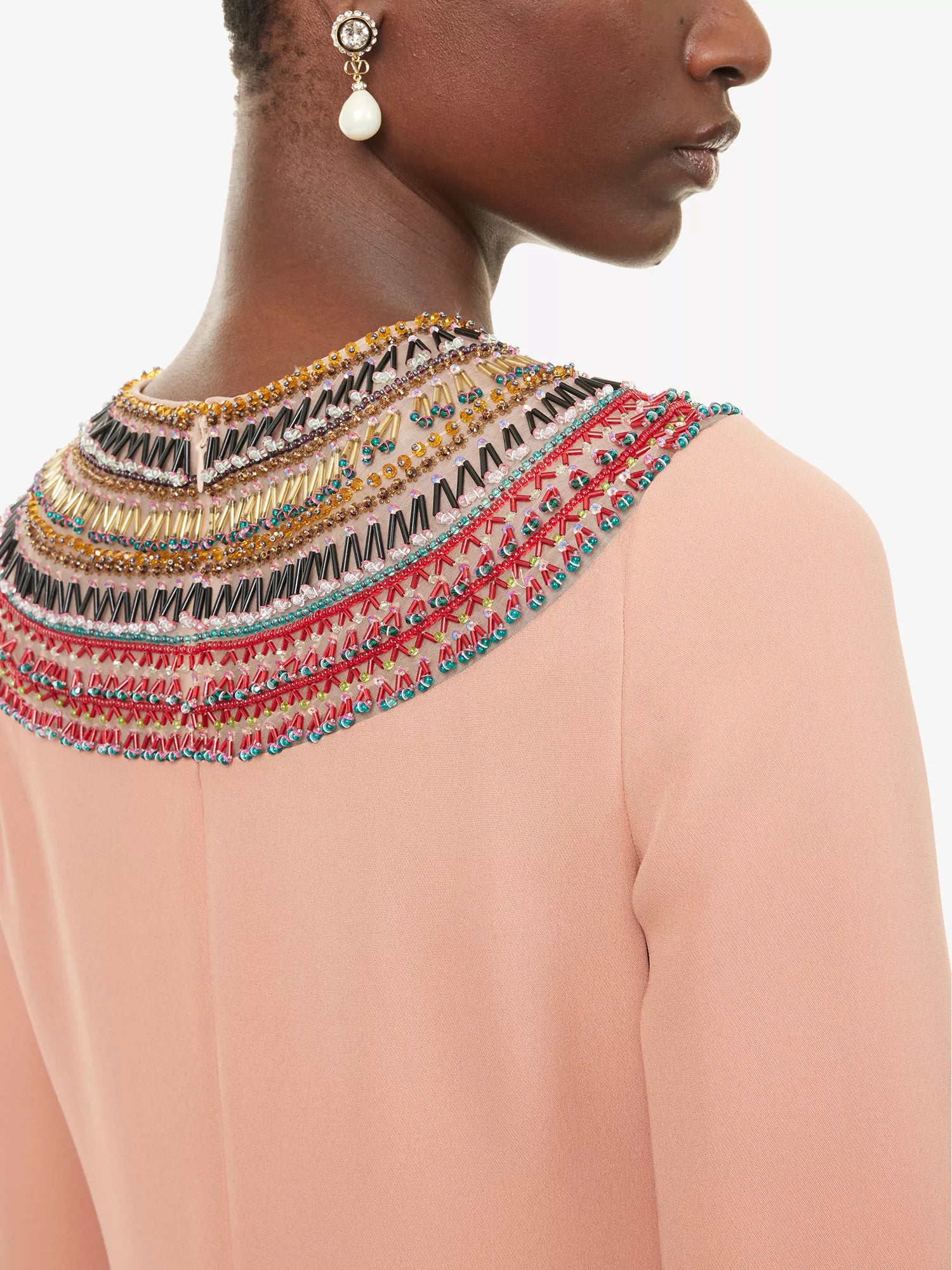 VALENTINO GARAVANI DRESS EMBROIDERED - BEYMEN