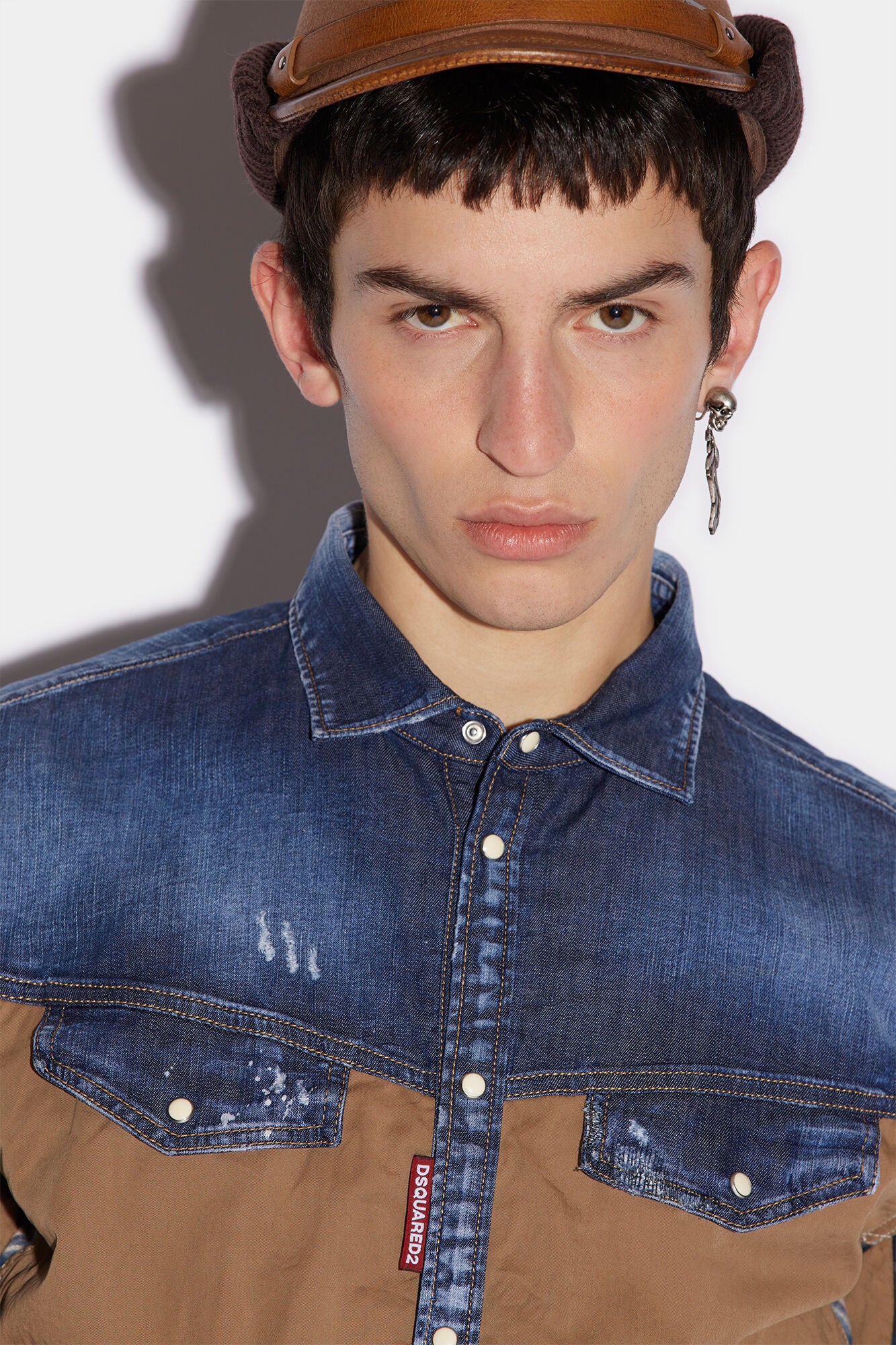 DSQUARED2 TRIPLE INLAY SHIRT - BEYMEN