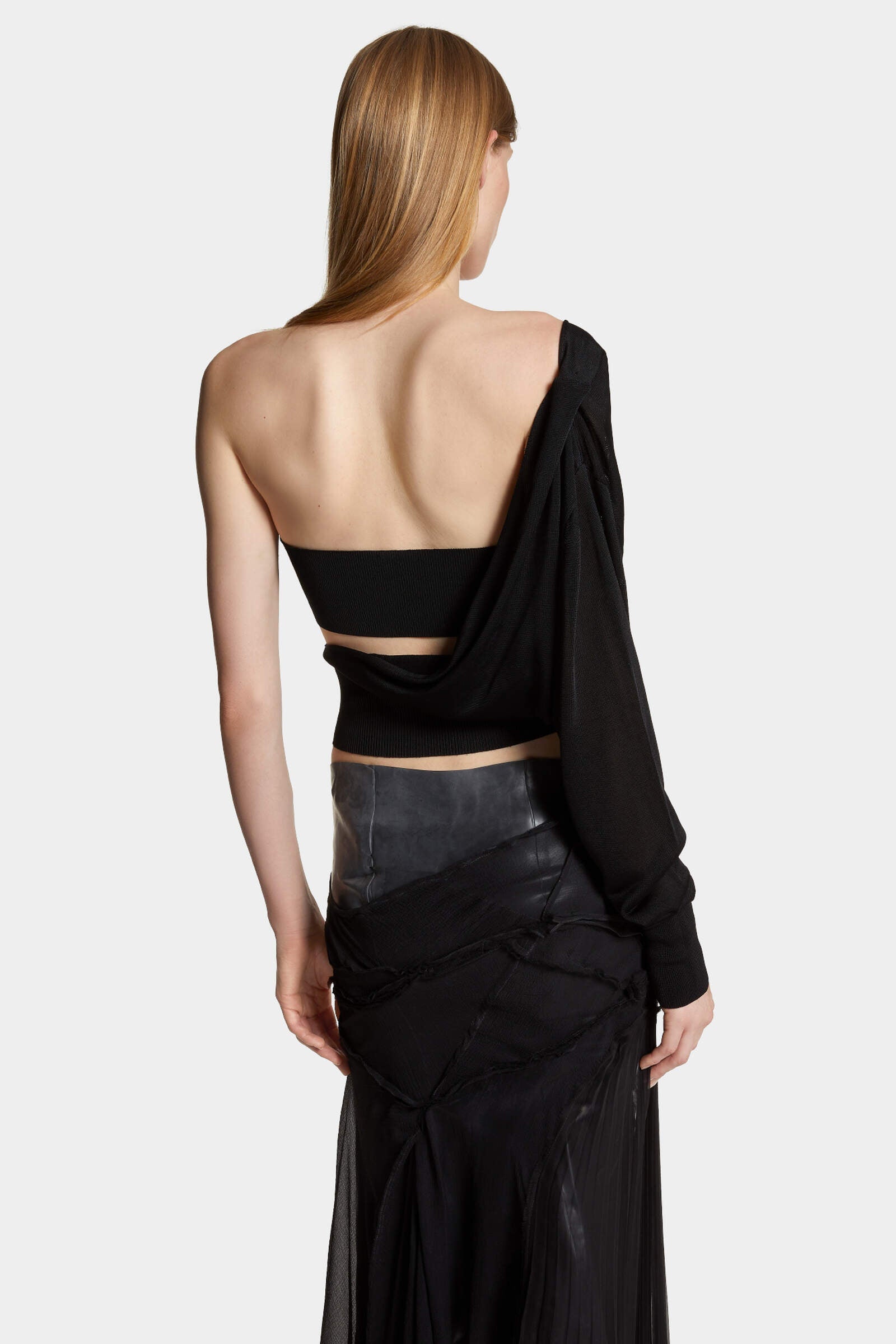 DSQUARED2 ONE SHOULDER PULLOVER - BEYMEN